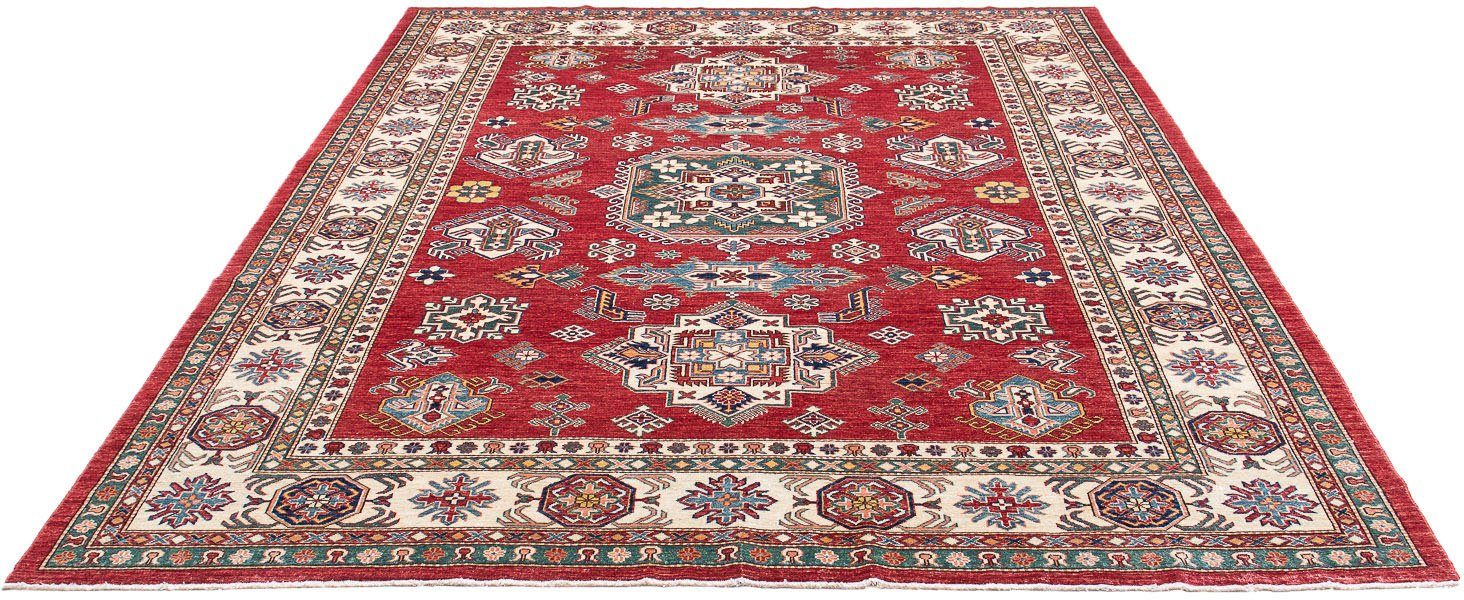 morgenland Wollen kleed Kazak geheel gedessineerd 280 x 241 cm Uniek exemplaar met certificaat