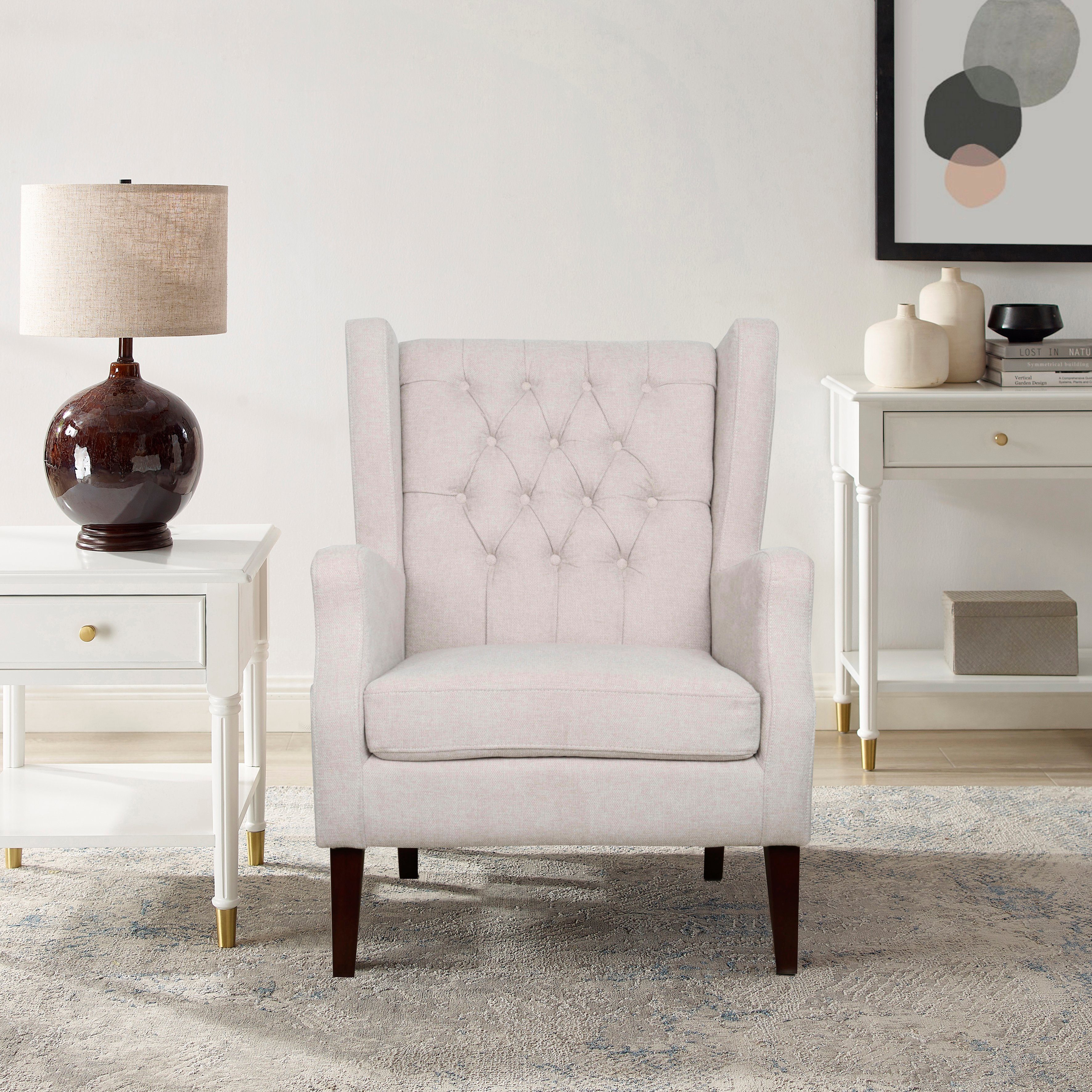 Timbers Fauteuil Newark Capitonnage, 3 kleuren