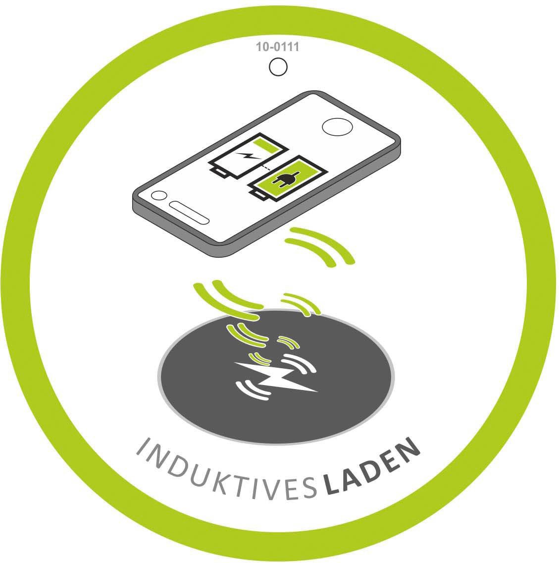Jockenhöfer Gruppe Hoekbank Luciano L-vorm met inductieve oplaadmogelijkheid, USB-A & USB-C oplaadpoort