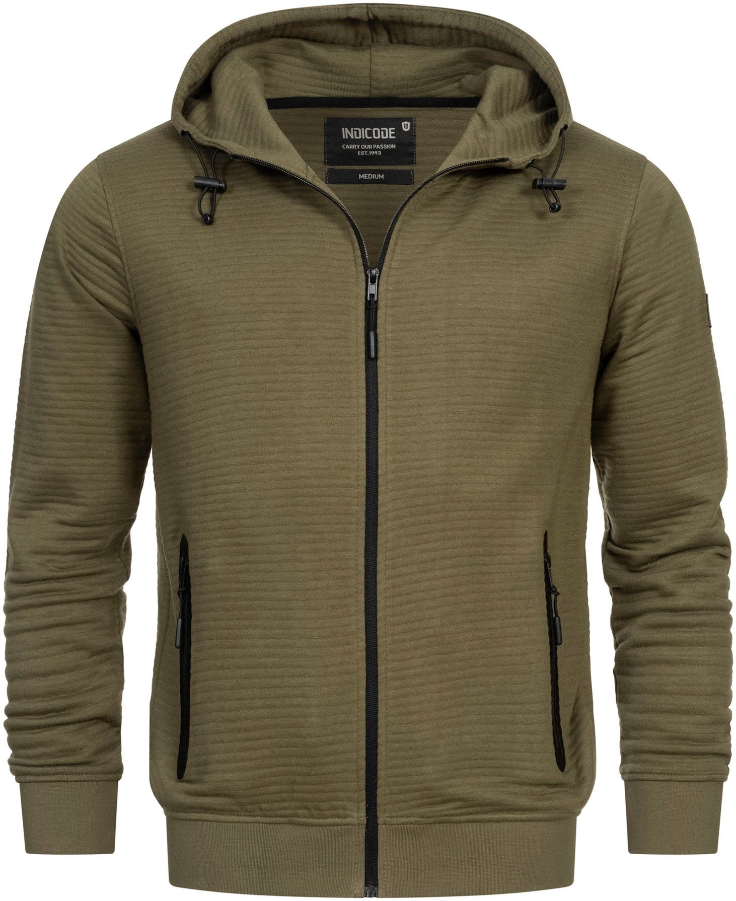 Indicode Hoodie Dominon