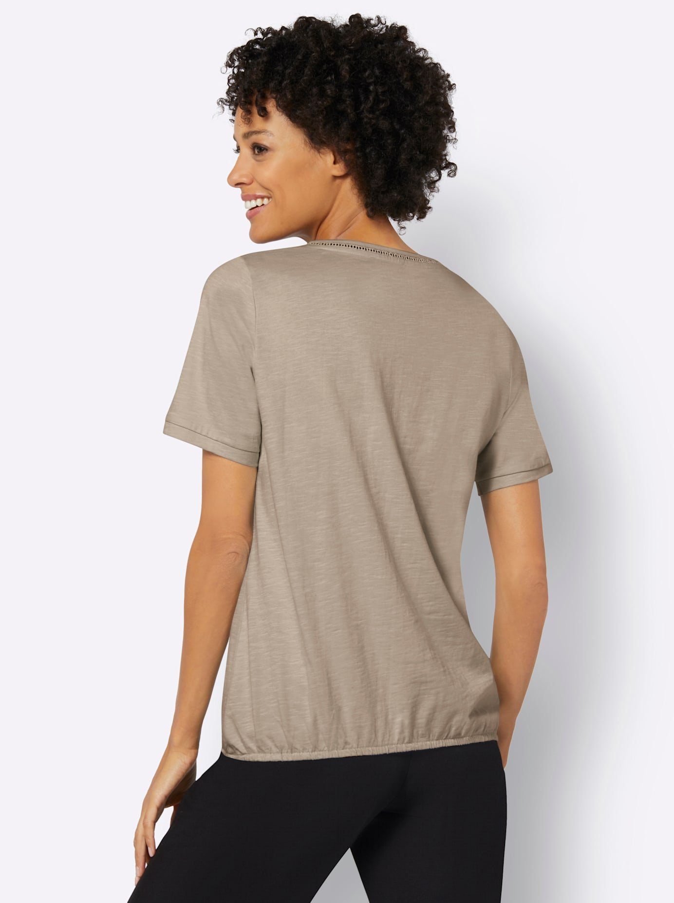 Casual Looks Shirt met ronde hals Shirt (1-delig)