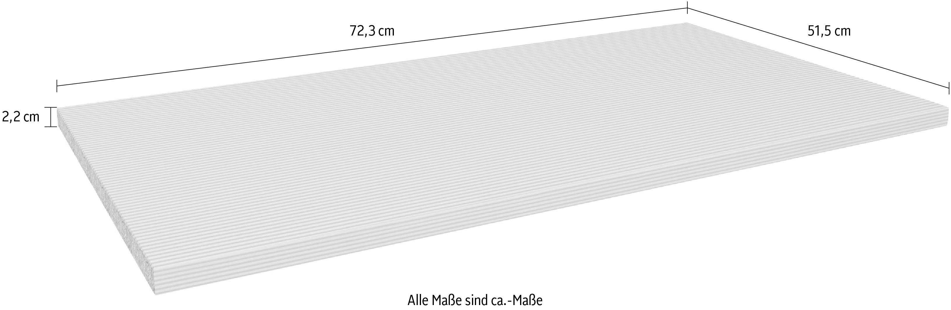 WIEMANN Plank (set, 3 stuks)