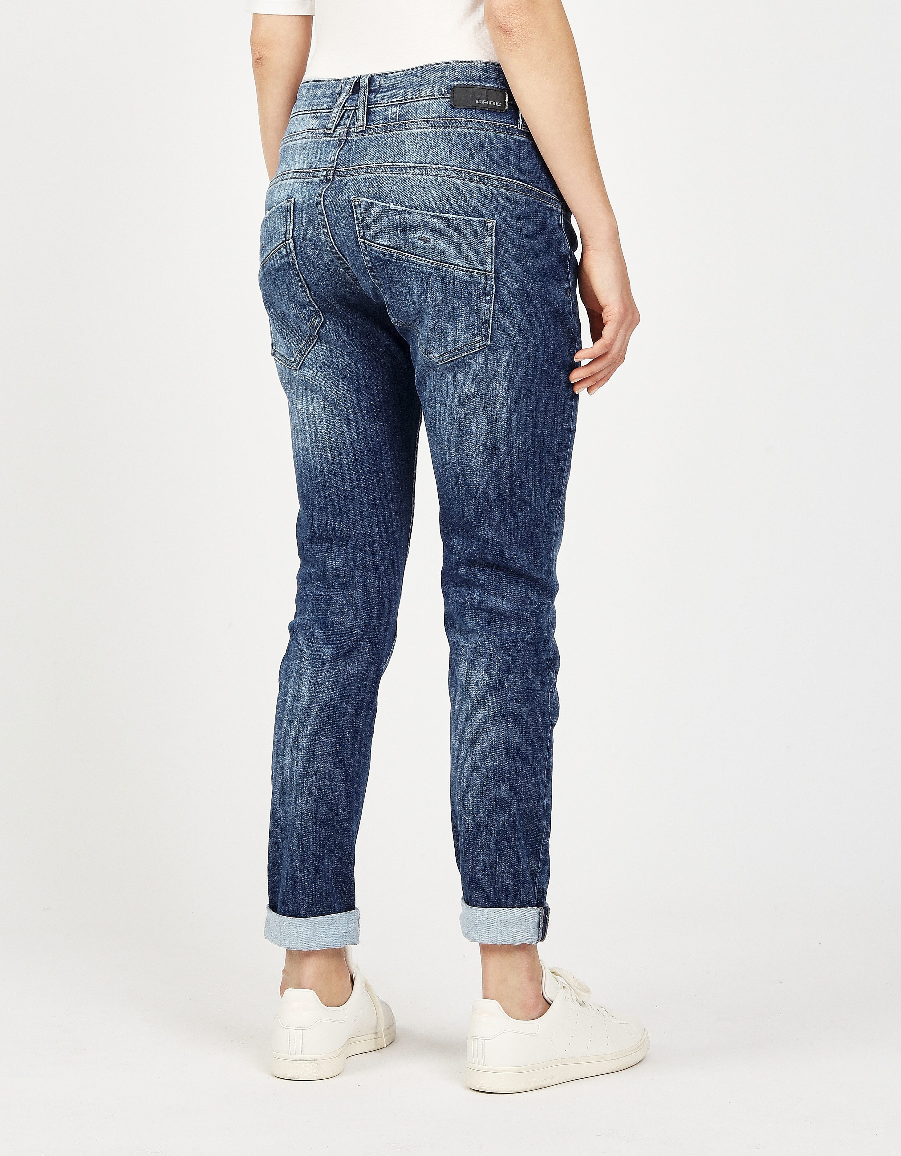 GANG 5-pocket jeans 94GERDA van sweatdenim, relaxed fit