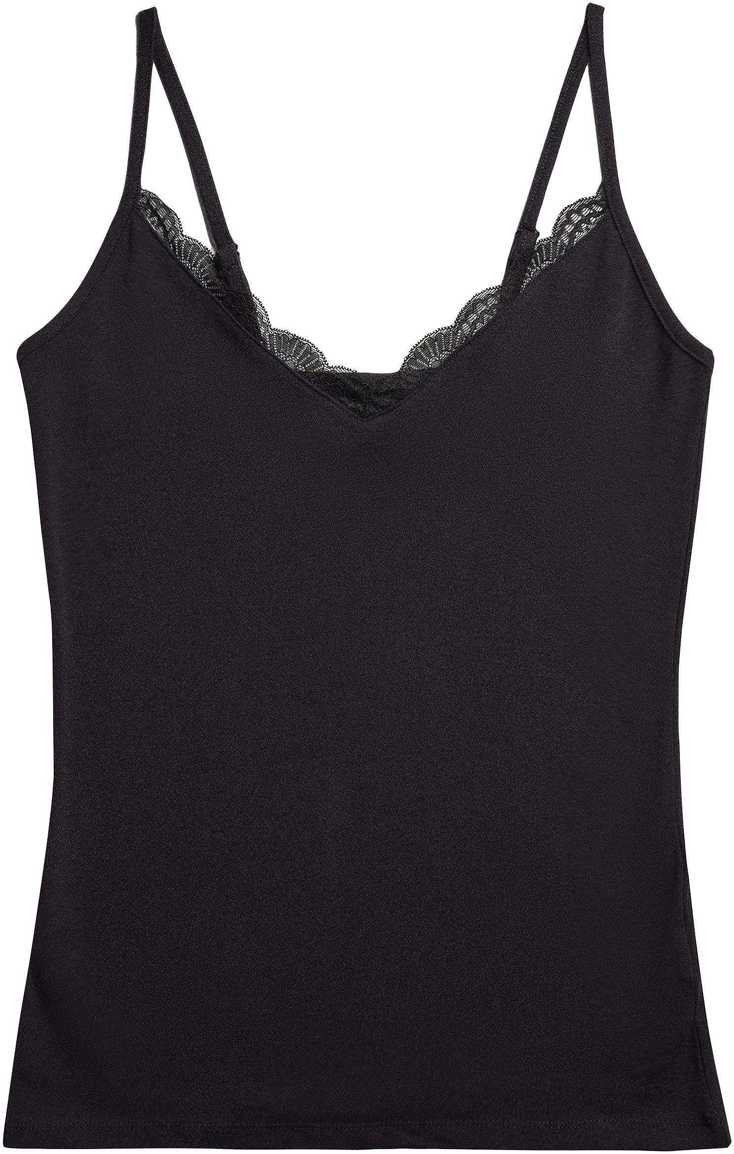 YSABEL MORA Hemd BASIC COLLECTION COTTON WITH LACE het perfecte basic-top voor elke dag (Set van 3)