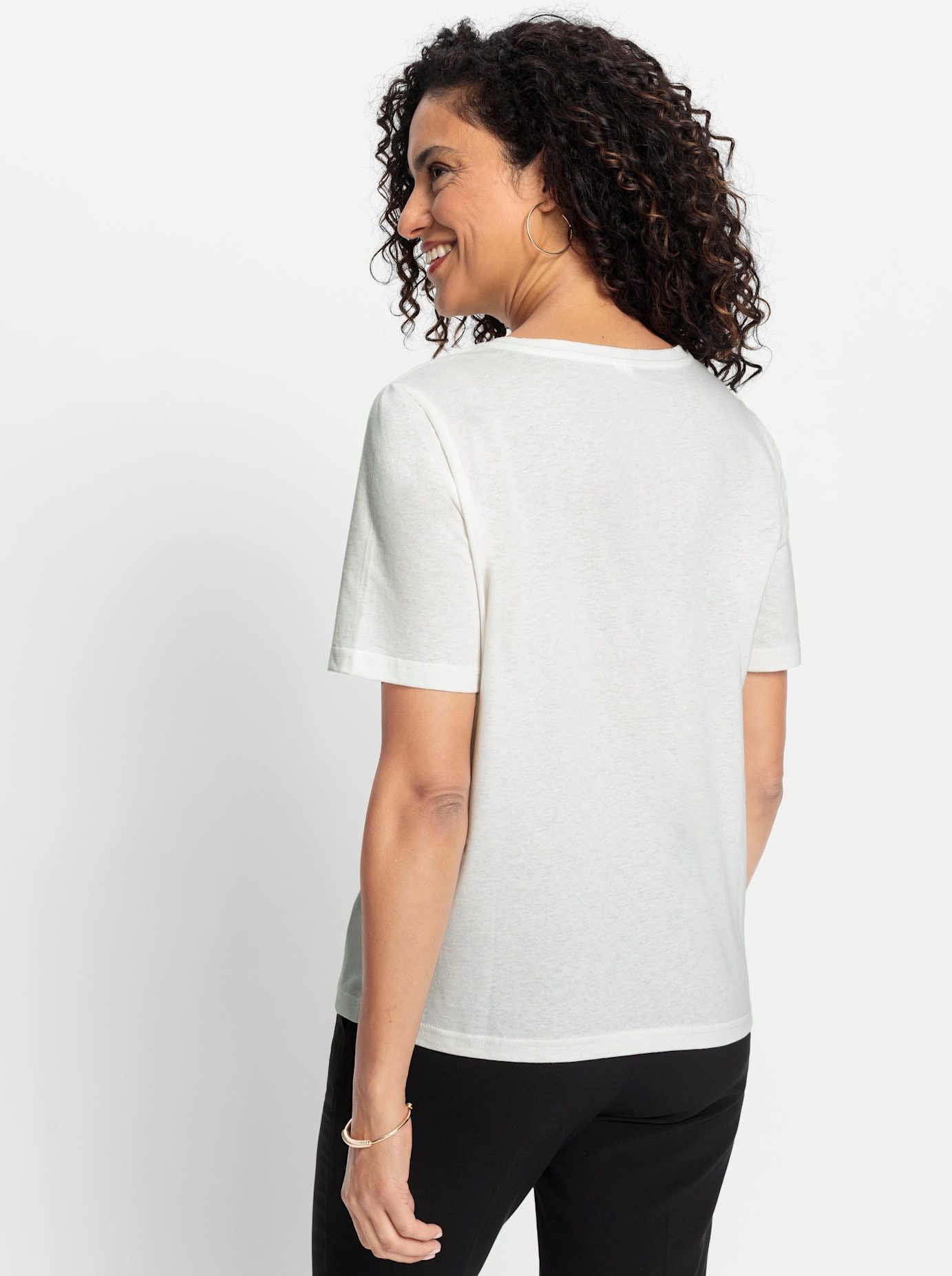 Classic Inspirationen Shirt met ronde hals Shirt met korte mouwen (1-delig)
