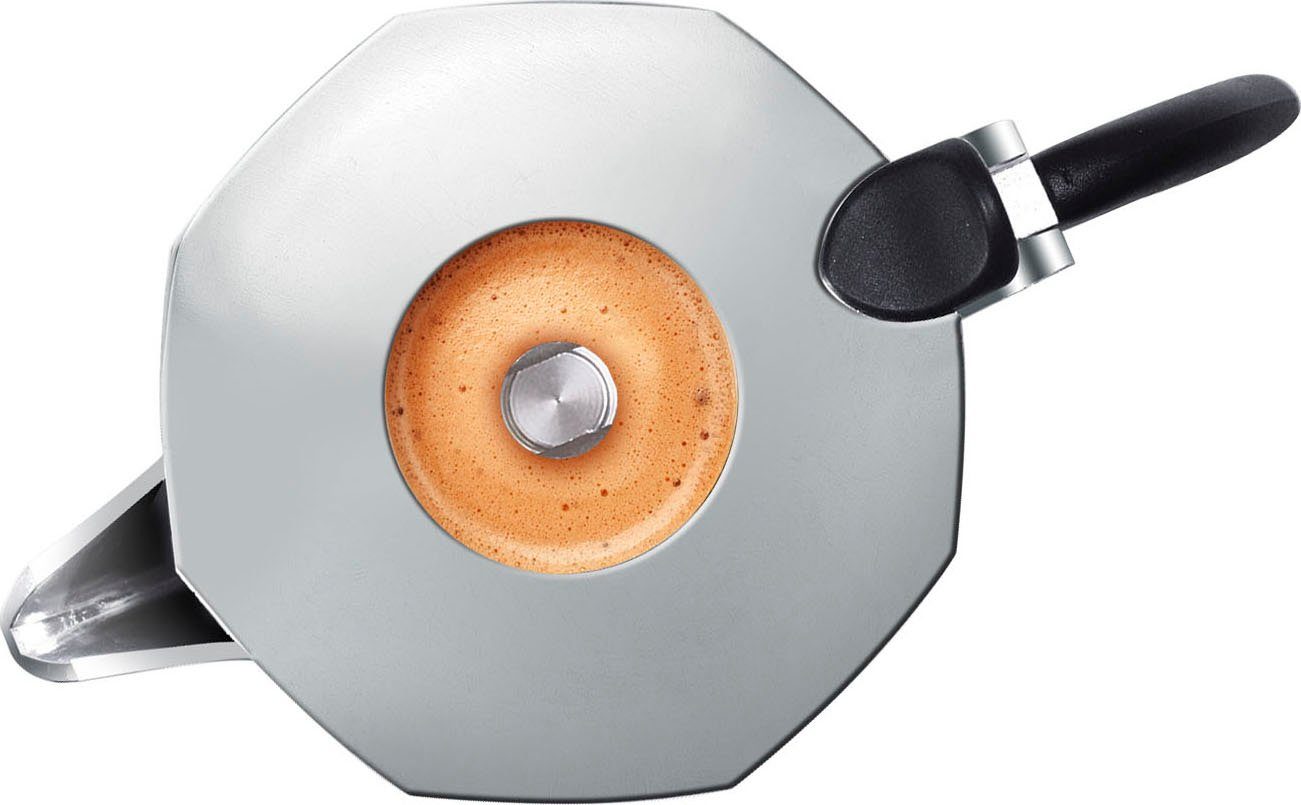 Rommelsbacher Enkele kookplaat Cadeau-Set: Originele Bialetti Moka Pot Brikka + Reiskookplaat