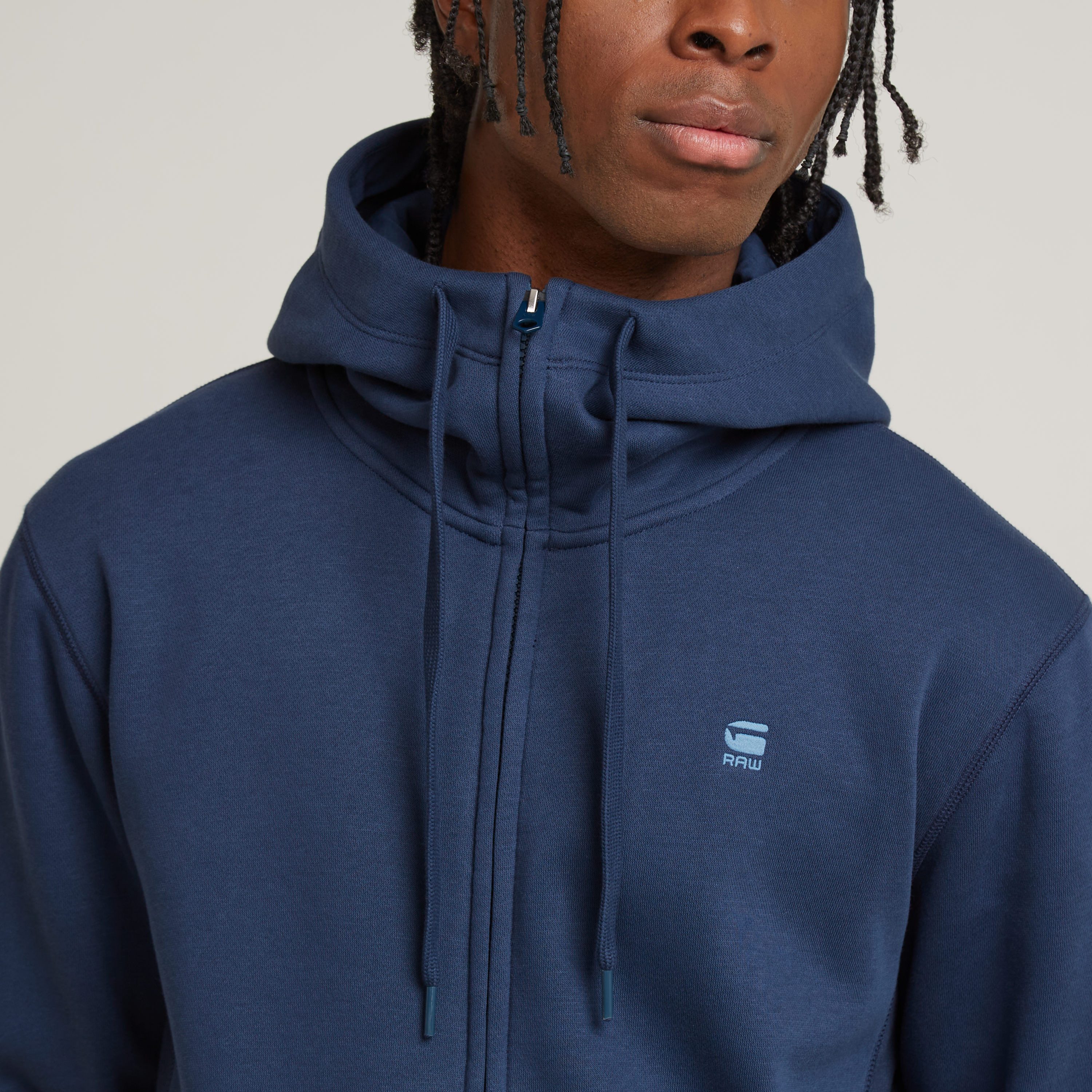 G-Star RAW Capuchonsweatvest Premium Basic Hooded Zip Sweater