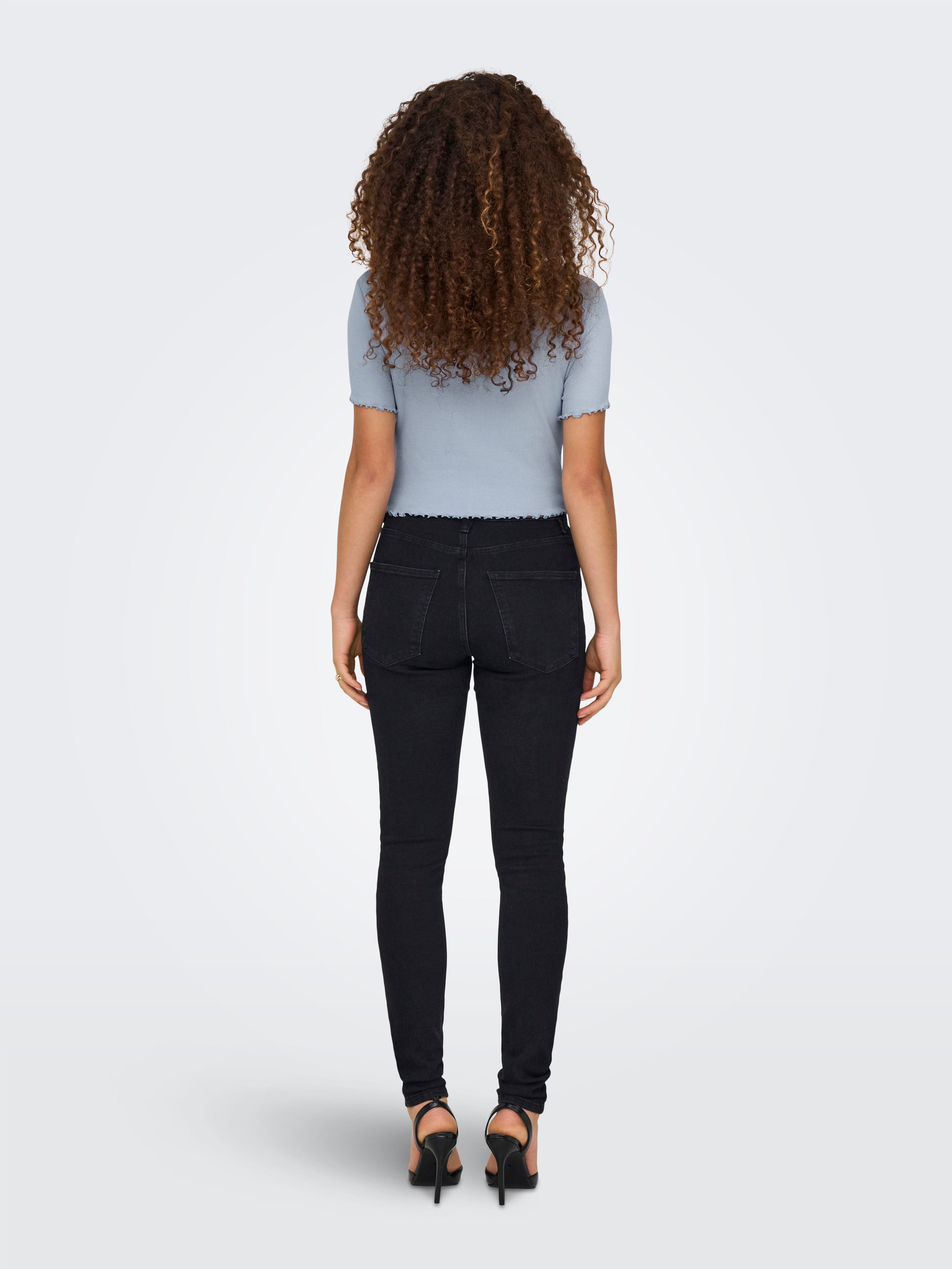 Only Shirt met korte mouwen ONLBETTY S/S V-NECK TOP CC JRS