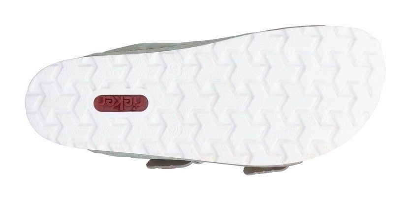 Rieker Slippers zomerschoen, slippers met verstelbare gespen