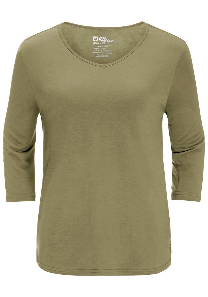 Jack Wolfskin Shirt met 3/4-mouwen MOLA 3/4 T W