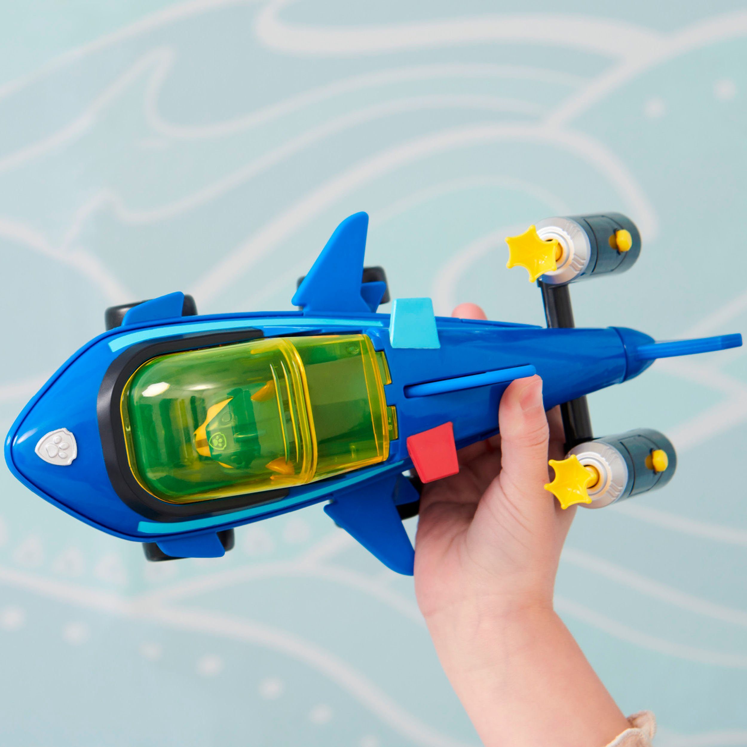 Spin Master Speelgoedauto Paw Patrol - Aqua Pups - Basic Themed Vehicles Solid Chase