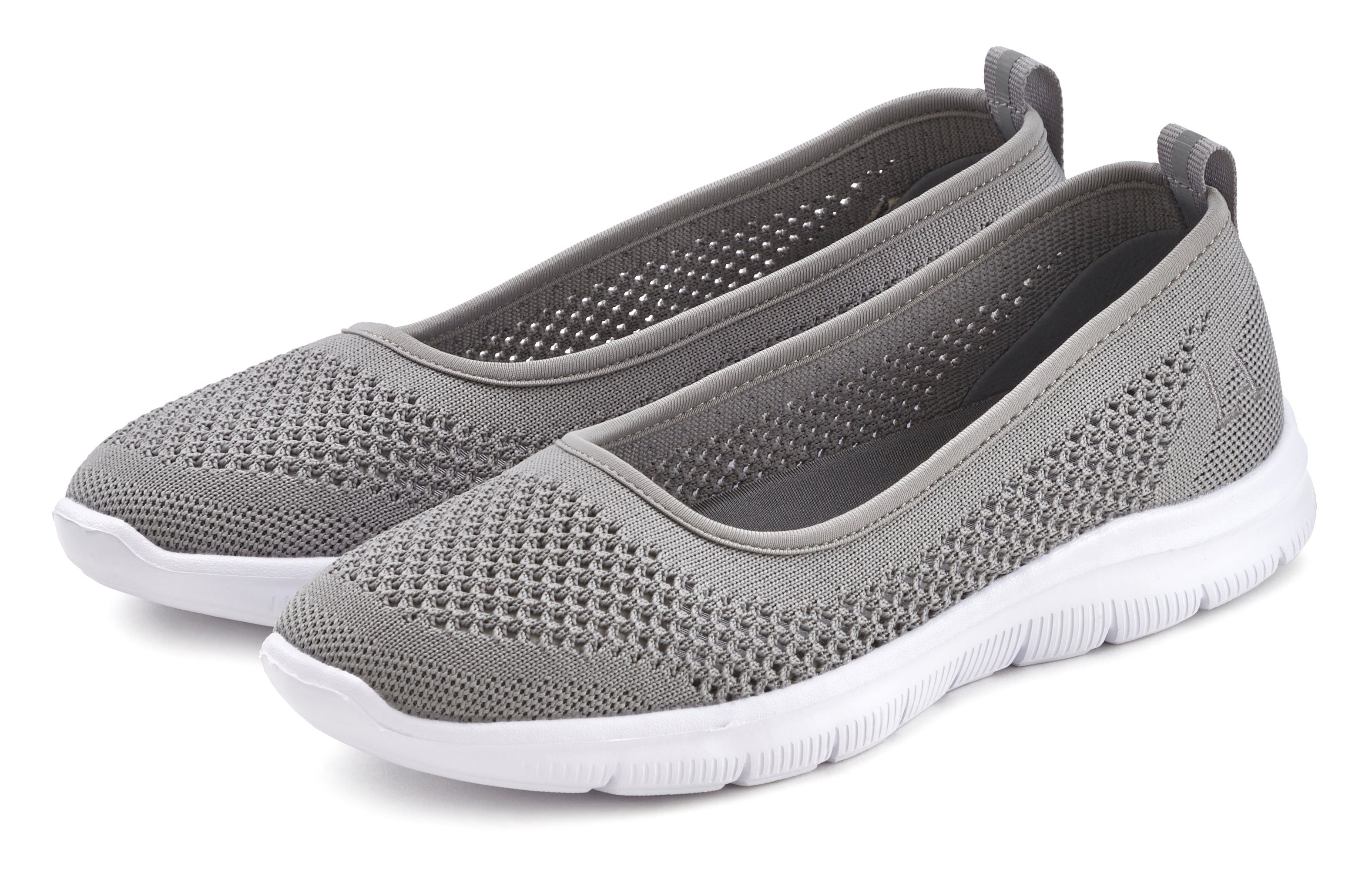 Lascana Sneaker-ballerina’s Ultralichte slipper, Slip-On-Sneaker