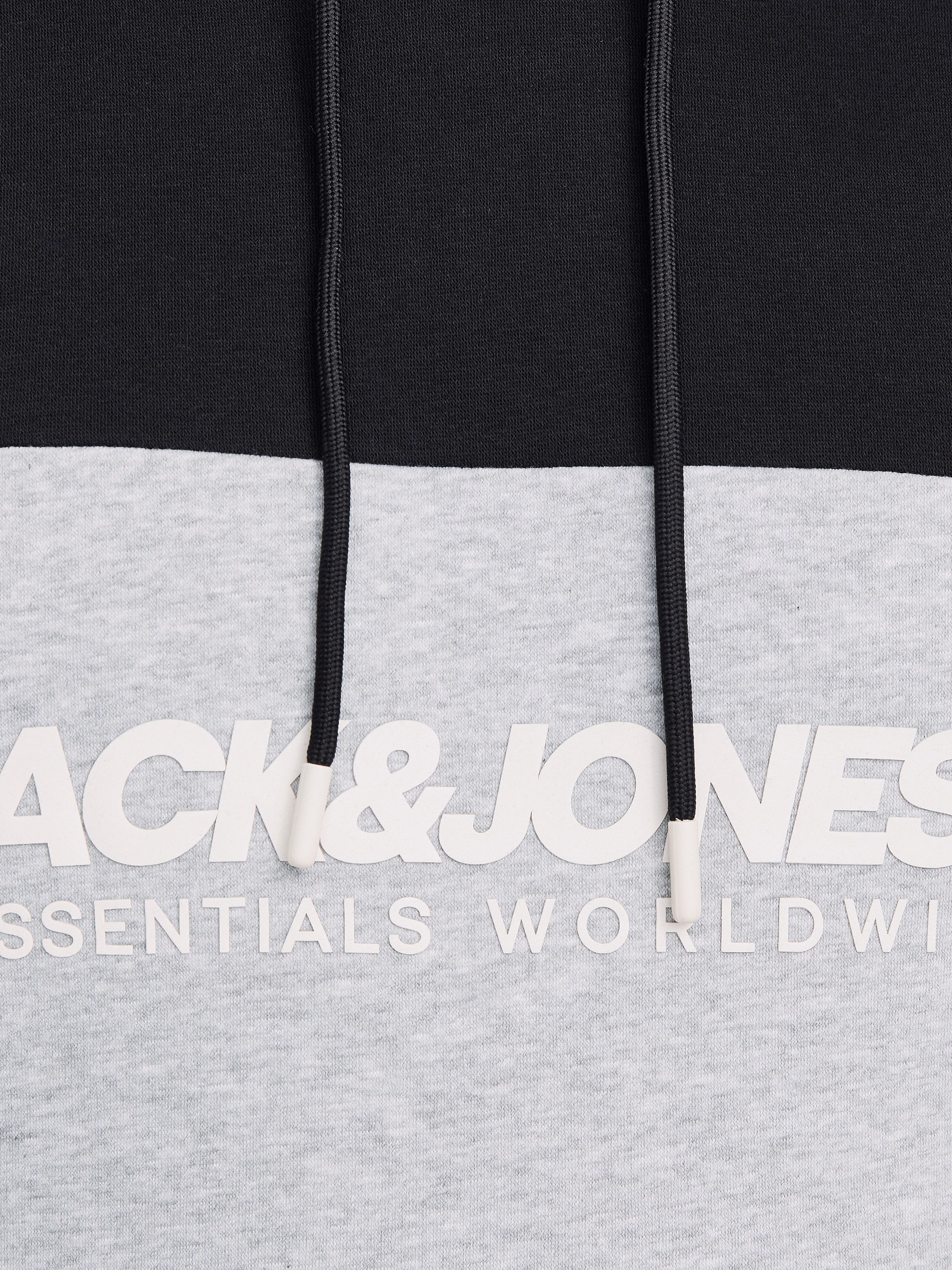 Jack & Jones PlusSize Hoodie JJELEGACY BLOCKING SWEAT HOOD NOOS PLS