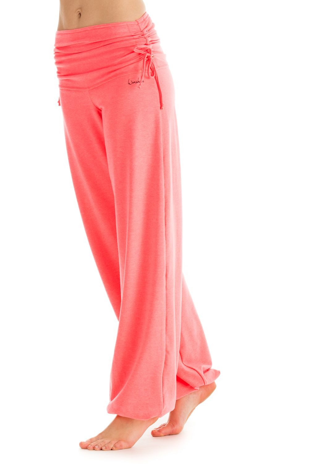 Winshape Sportbroek WH1 met aanrimpeling opzij