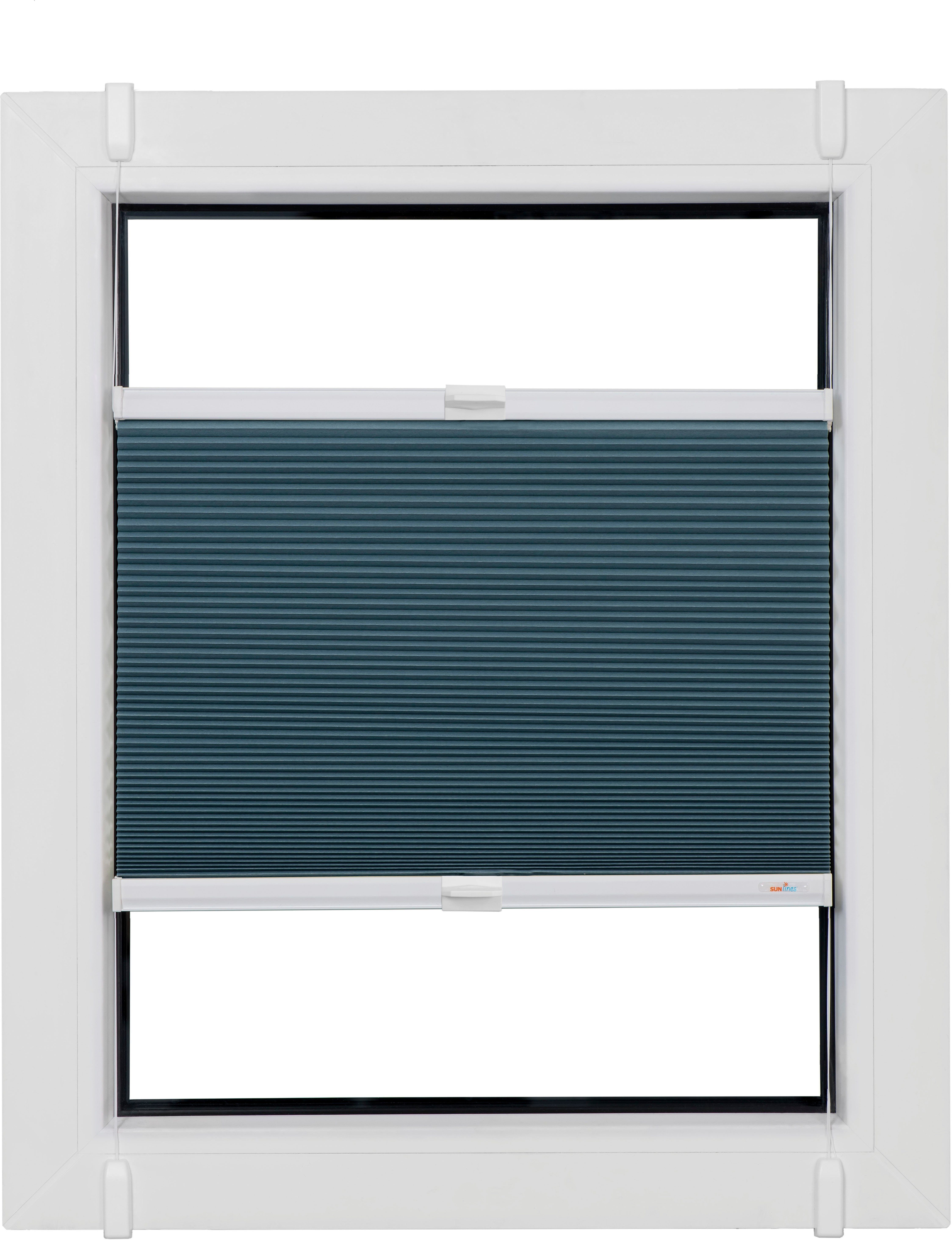 sunlines Plisségordijn met honingraatstructuur One Size Style Honeycomb VD Accessoirekleur wit, om te klemmen (1 stuk)