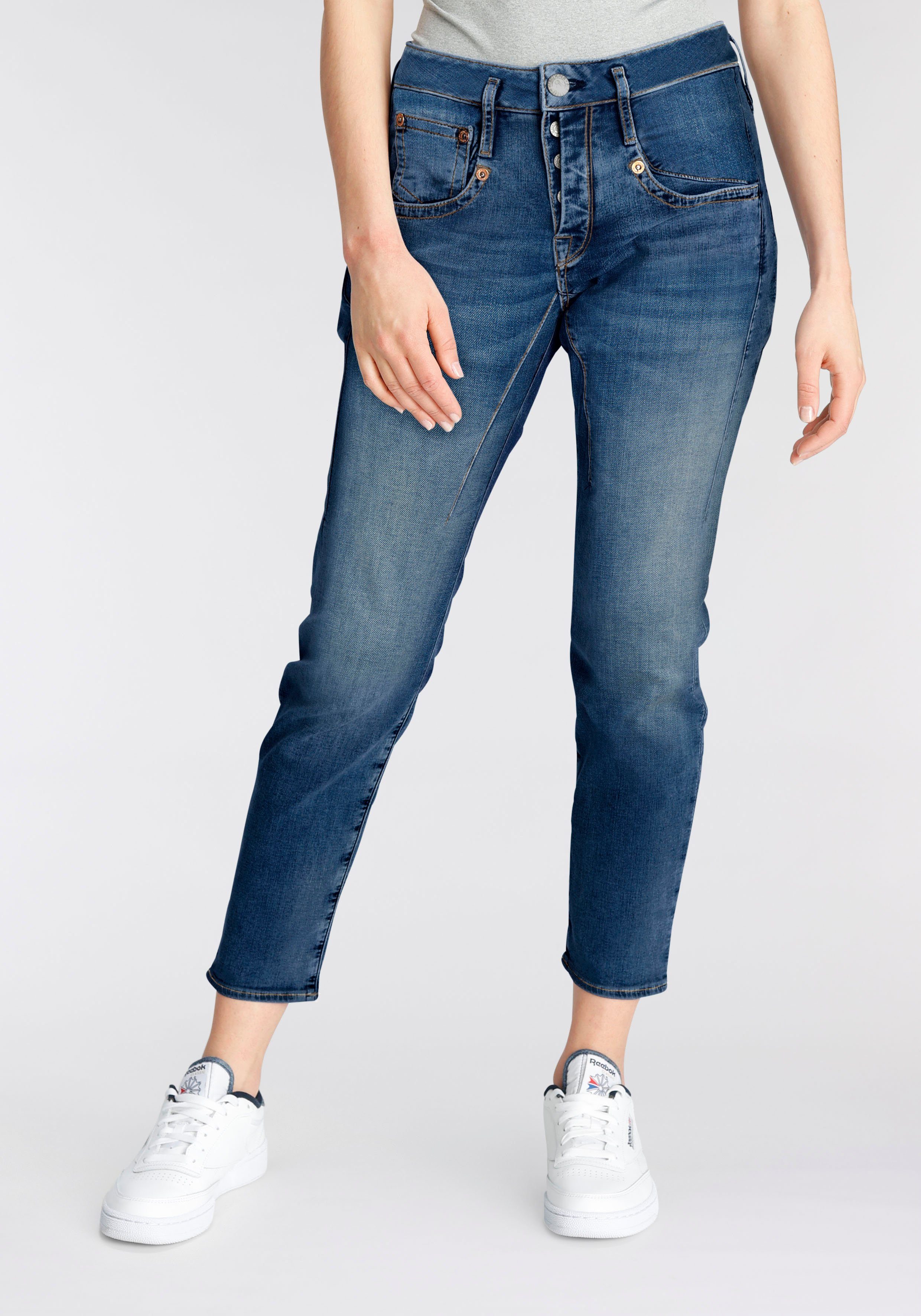 Herrlicher Boyfriendjeans SHYRA CROPPED ORGANIC