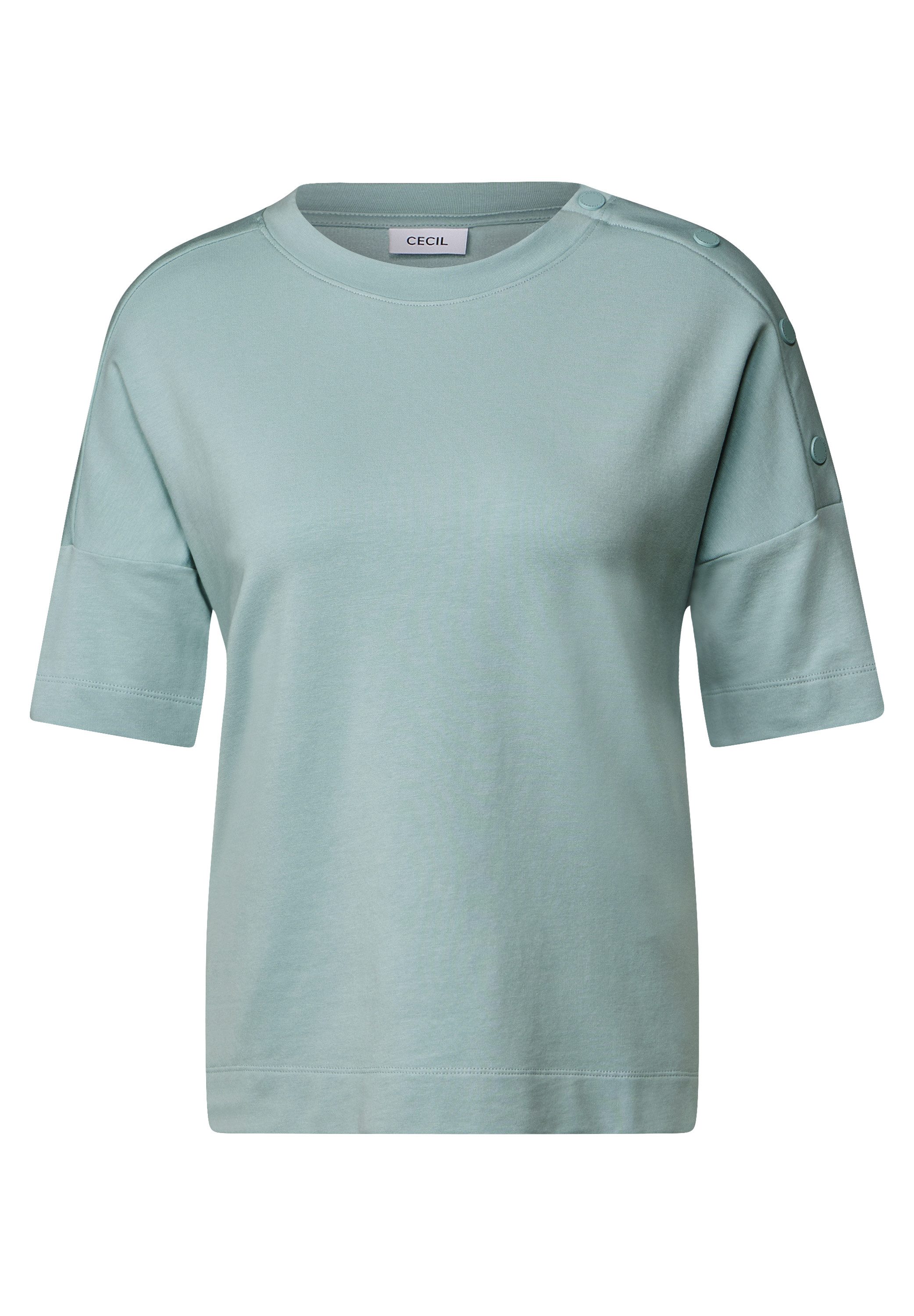 Cecil T-shirt met knoopdetail