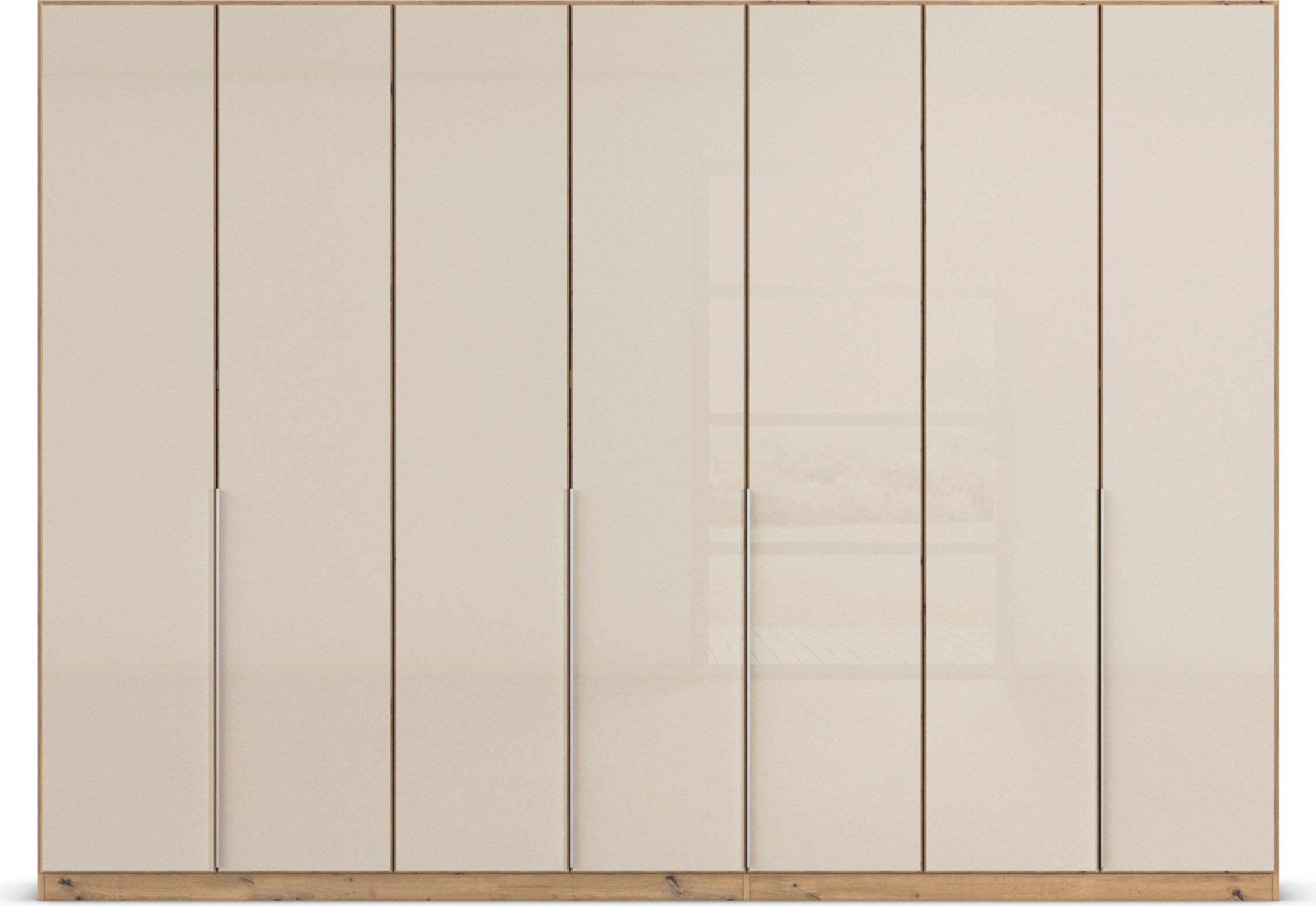 rauch Draaideurkast Kledingkasten kast garderobe AGORDO met glazen front doordachte binnenuitrusting, in 6 breedtes en 2 hoogtes made in germany