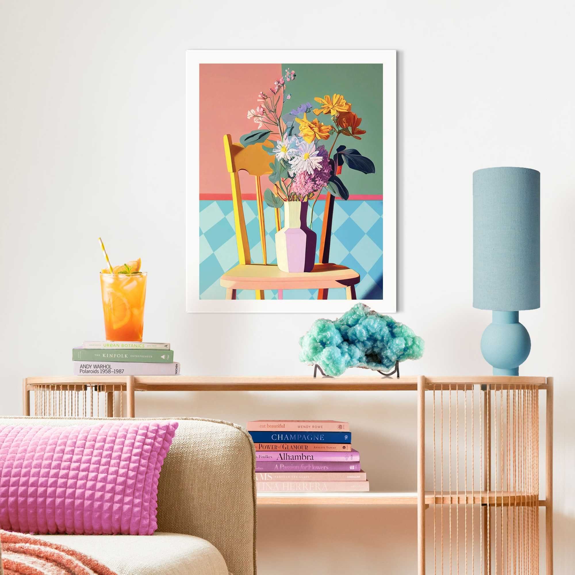 Reinders! Poster Floral Chair