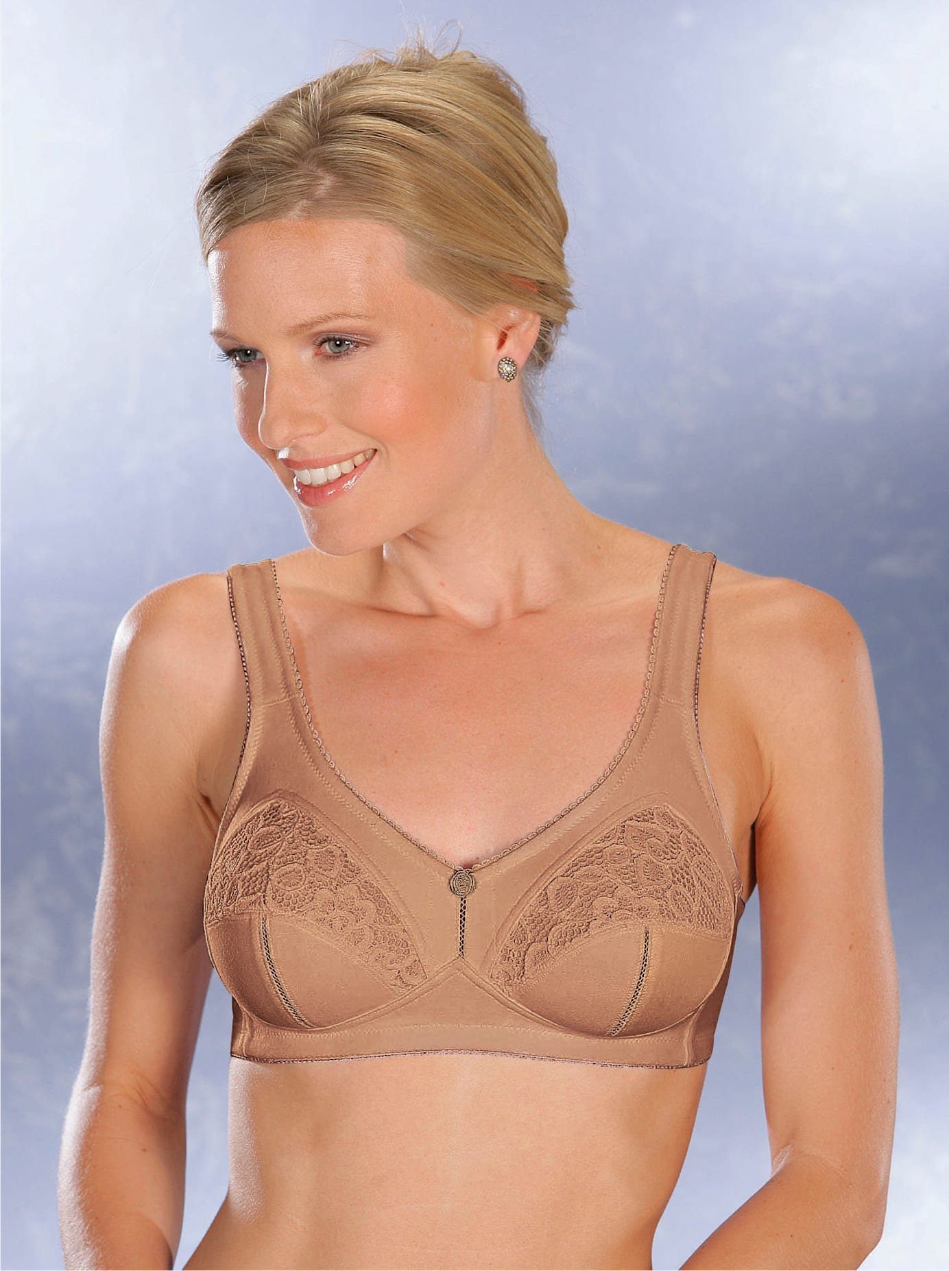 Susa Minimizer-bh (2-delig, Set van 2) dames minimizer bh's maat C C beige