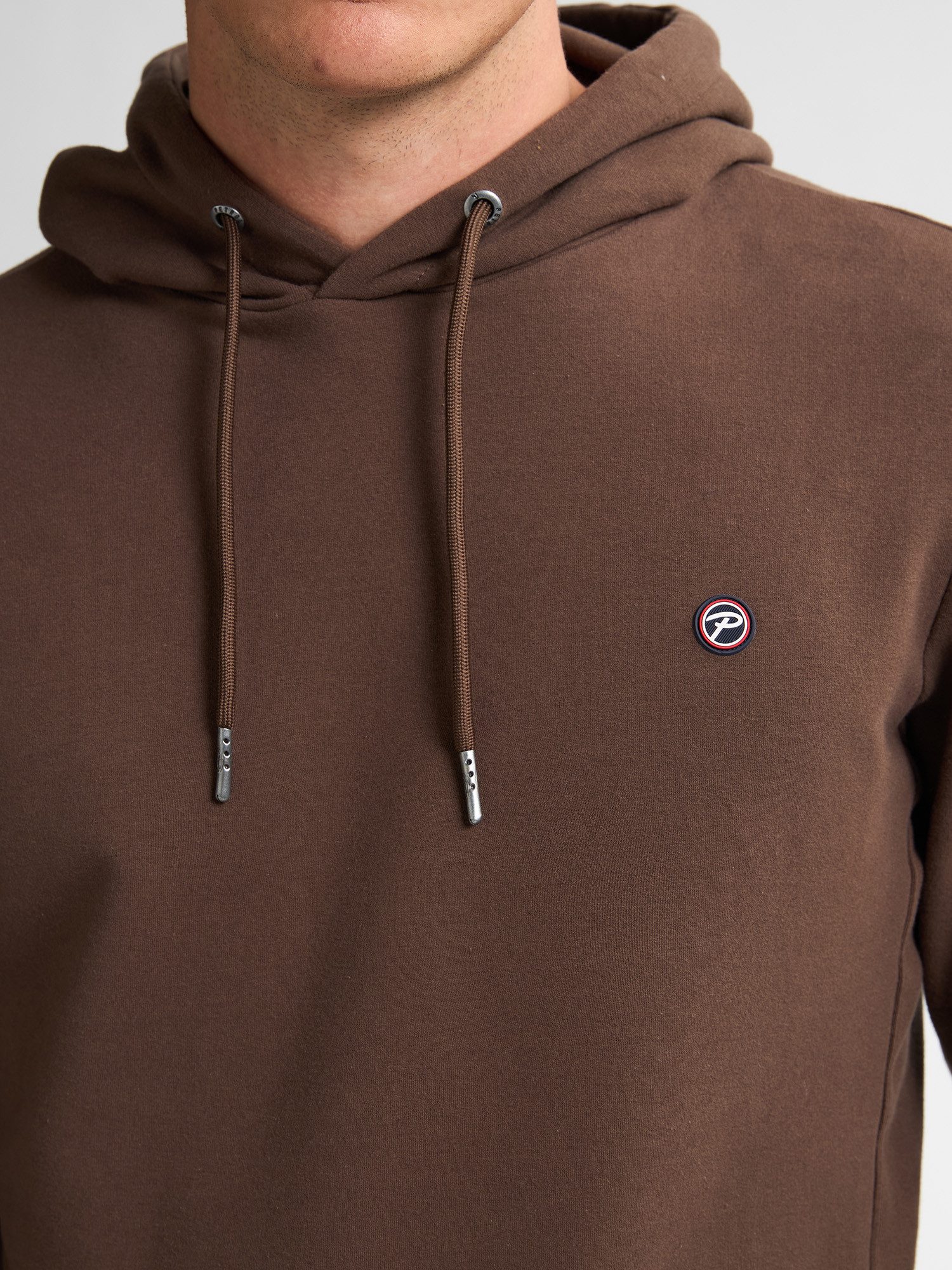 Petrol Industries Hoodie met geborduurd logo