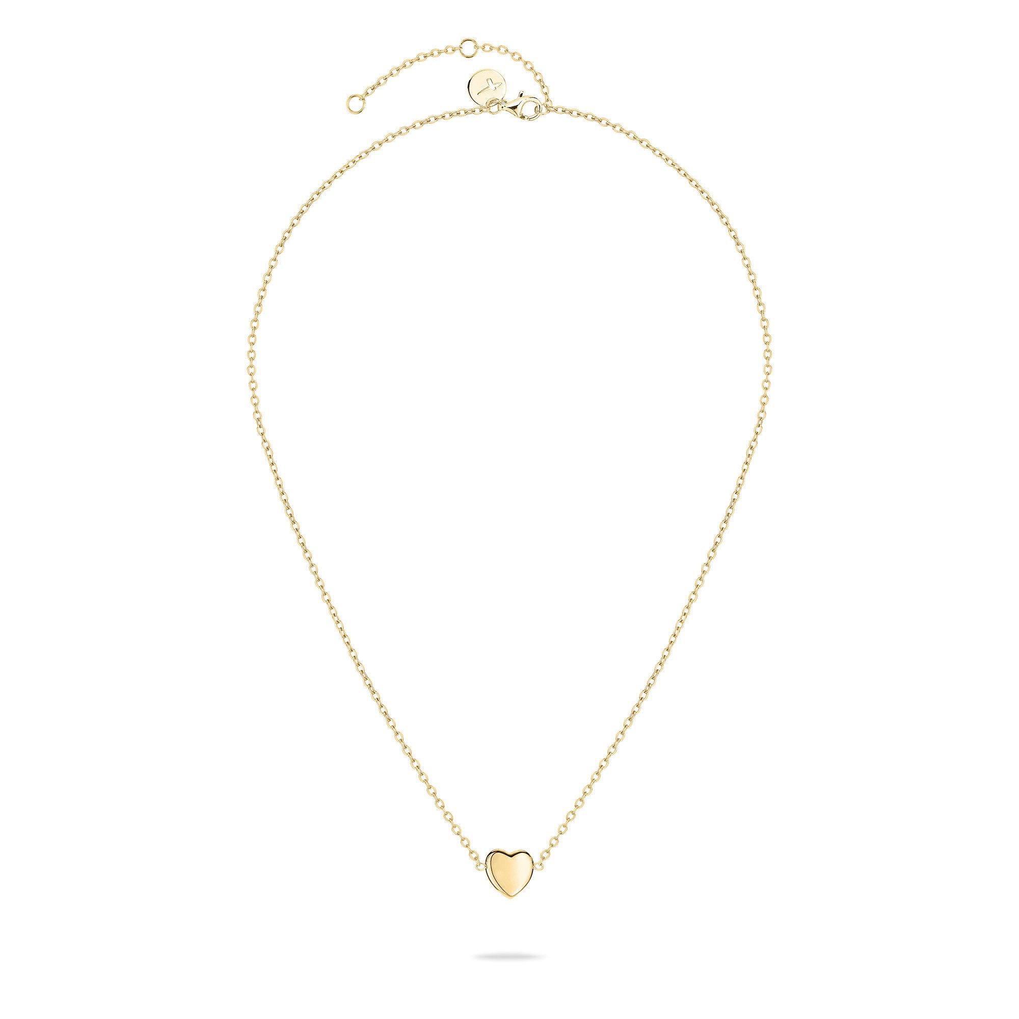Tamaris Ketting met hanger Sieraad Geschenk Roestvrijstalen Ketting Bold Hearts Hart