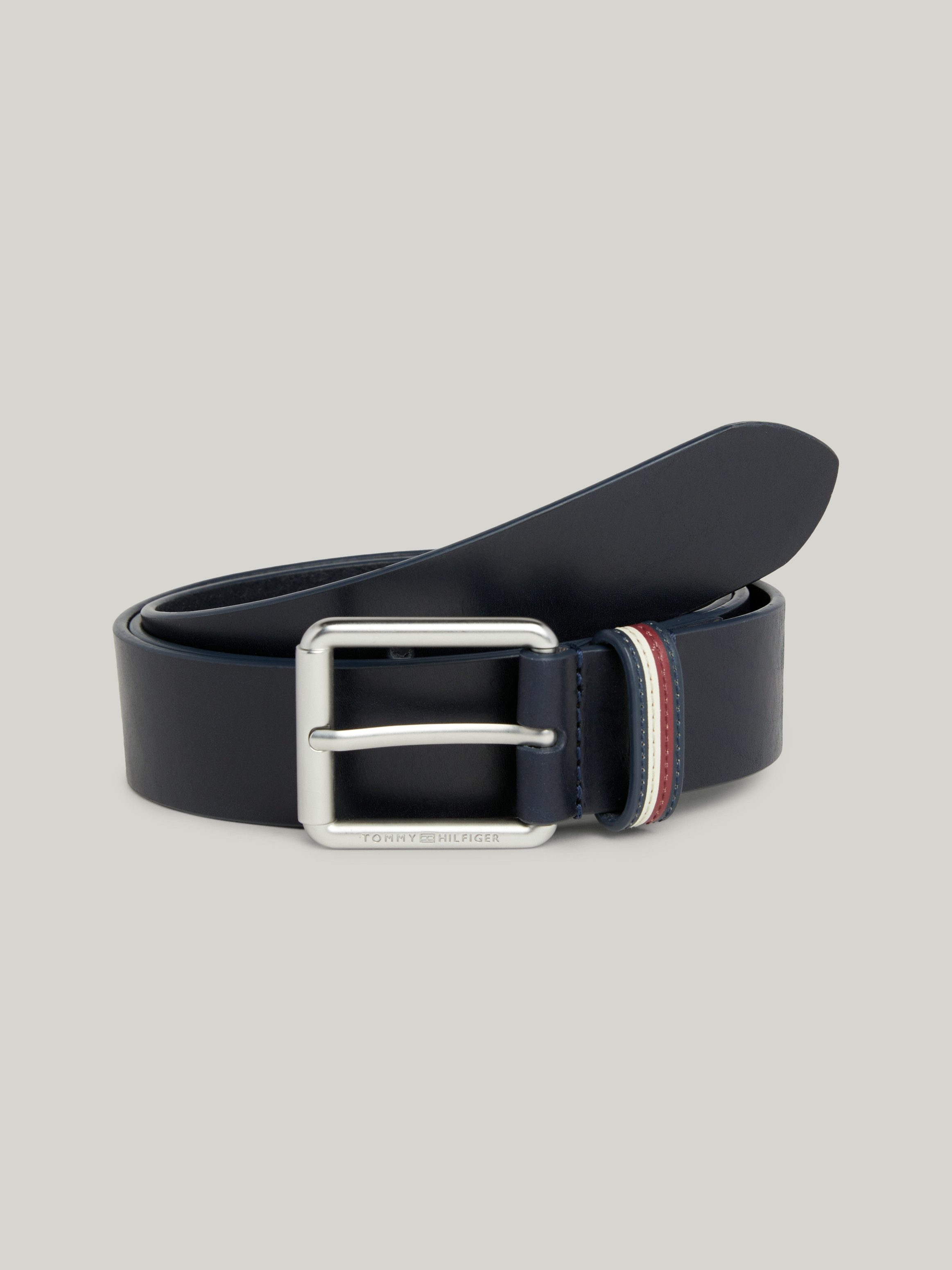 Tommy Hilfiger Leren riem CASUAL SEASONAL 3.5