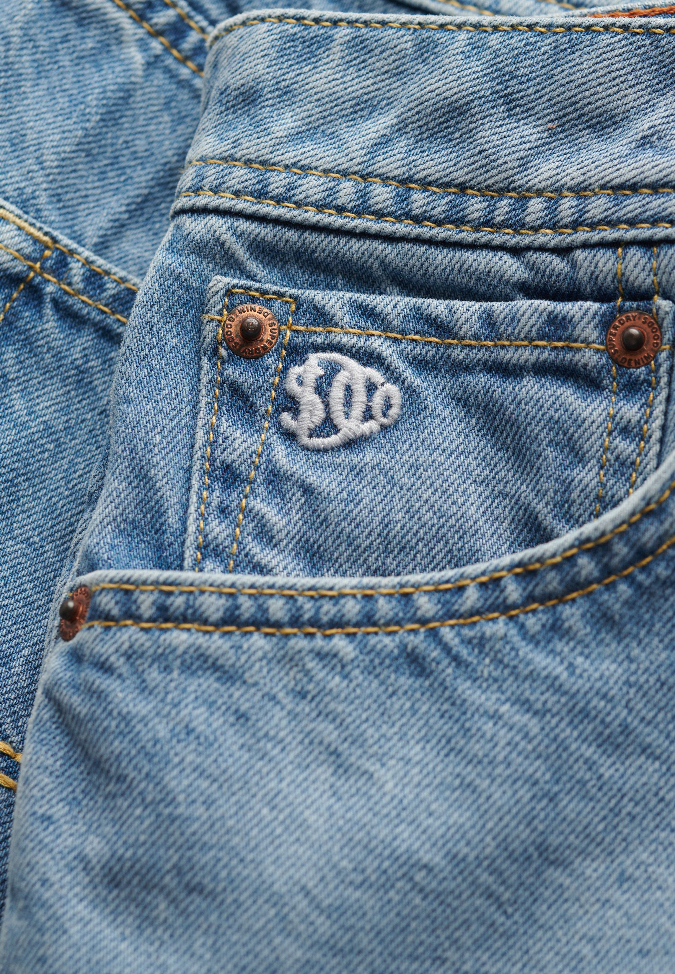 Superdry Jeanshotpants MID RISE DENIM HOT SHORT