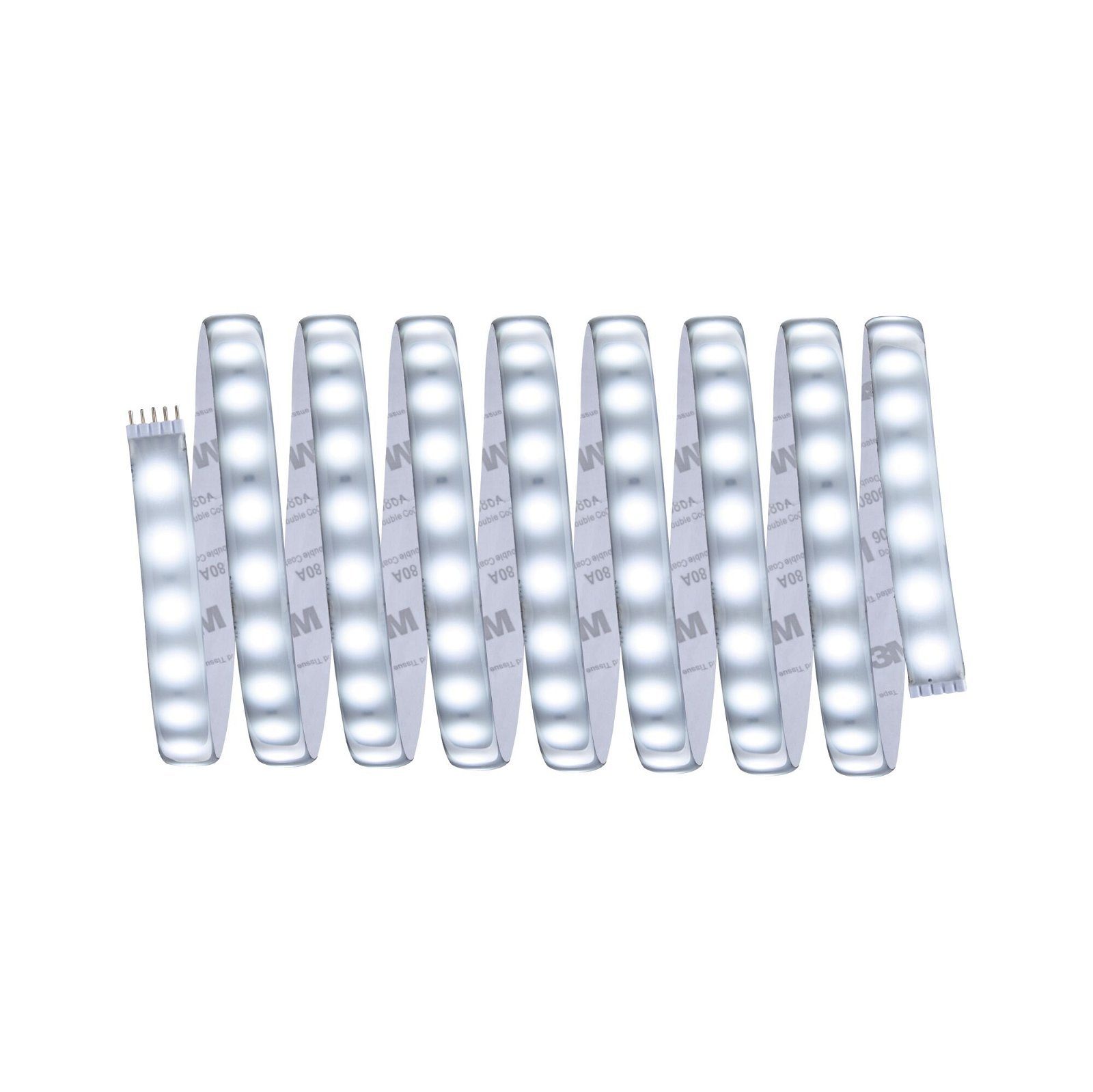 Paulmann Led-strepen MaxLED 500 Basisset 3m Daylight 18W 230/24V 36VA zilverkleur kunststof (1 stuk)