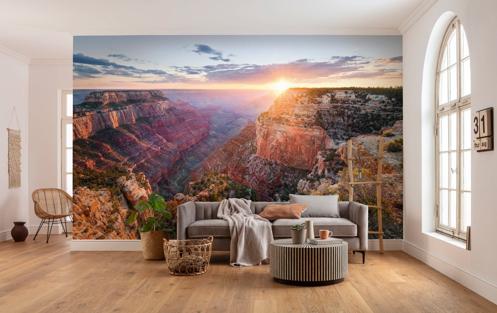 Komar Vliesbehang Digitale print vlies - Imperial View - Afmeting 450 x 280 cm (9 stuks)