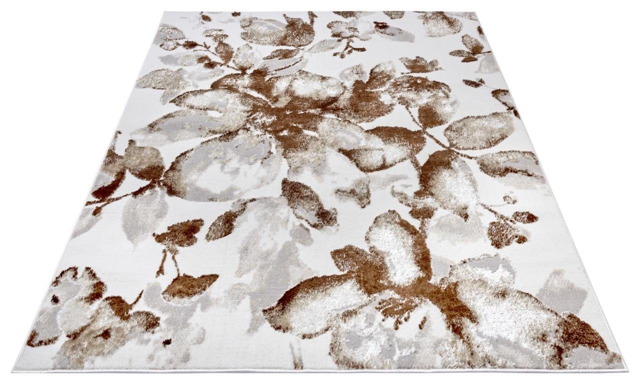 HANSE Home Vloerkleed Floral slijtvast, onderhoudsvriendelijk, robuust, glanzend