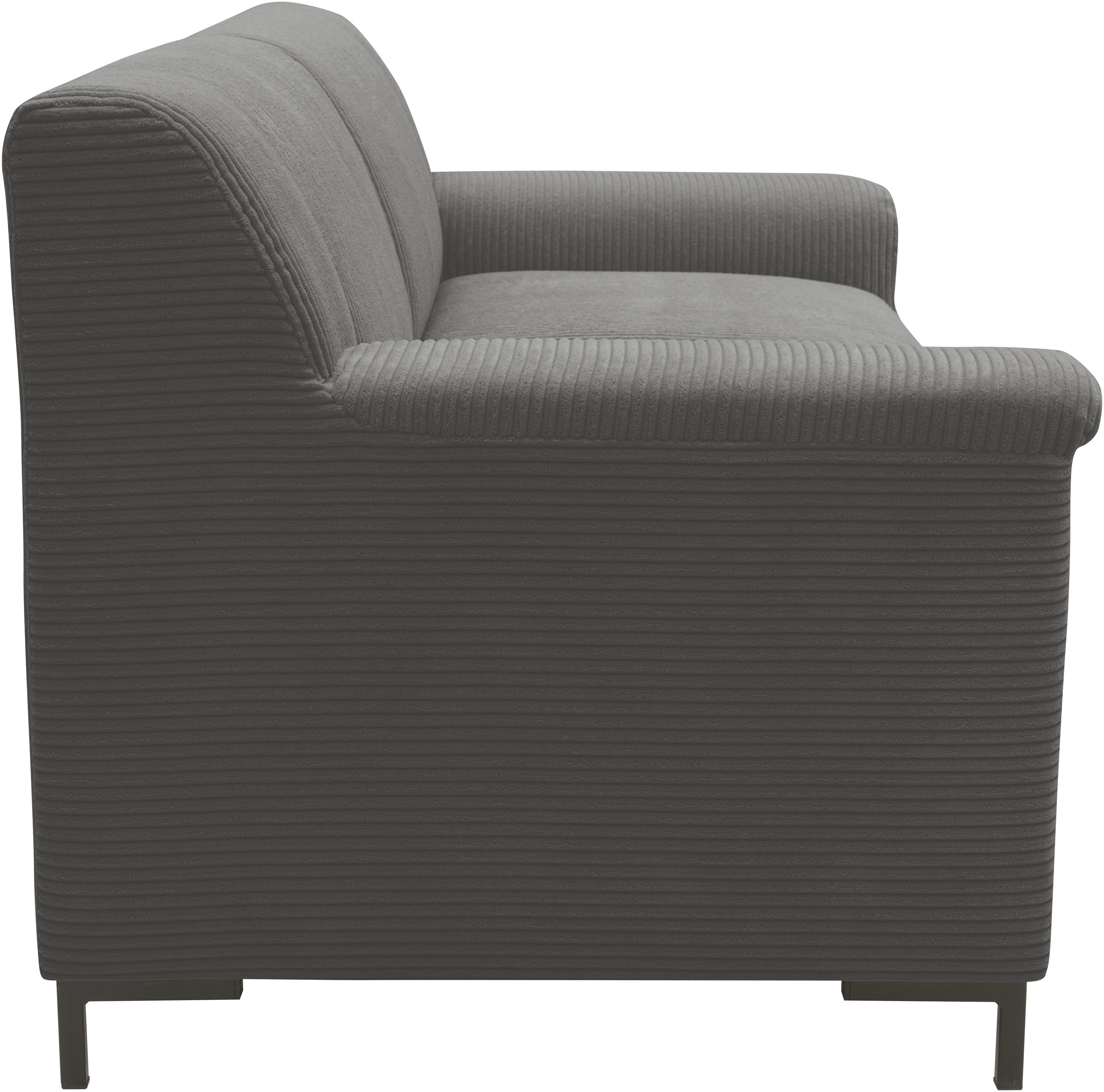INOSIGN 2,5-zits Jamie 2 ook in Cord BxDxH: 19x/81x76 cm tijdloos, modern, met comfortabel verend systeem