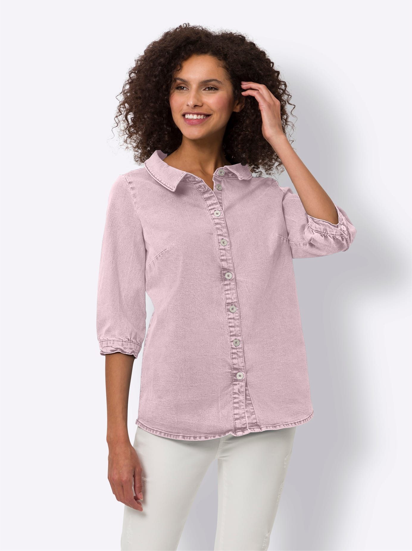 LINEA TESINI by Heine Jeans blouse
