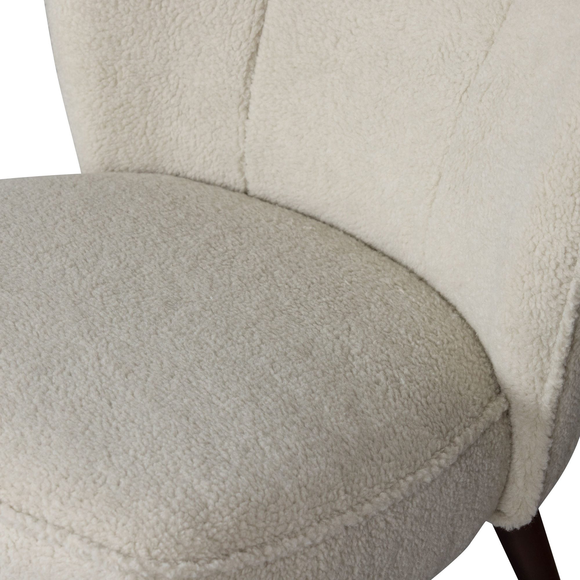 WOOOD Fauteuil Sara zacht gepolsterd, 4-poots onderstel, h 71 cm x b 59 cm