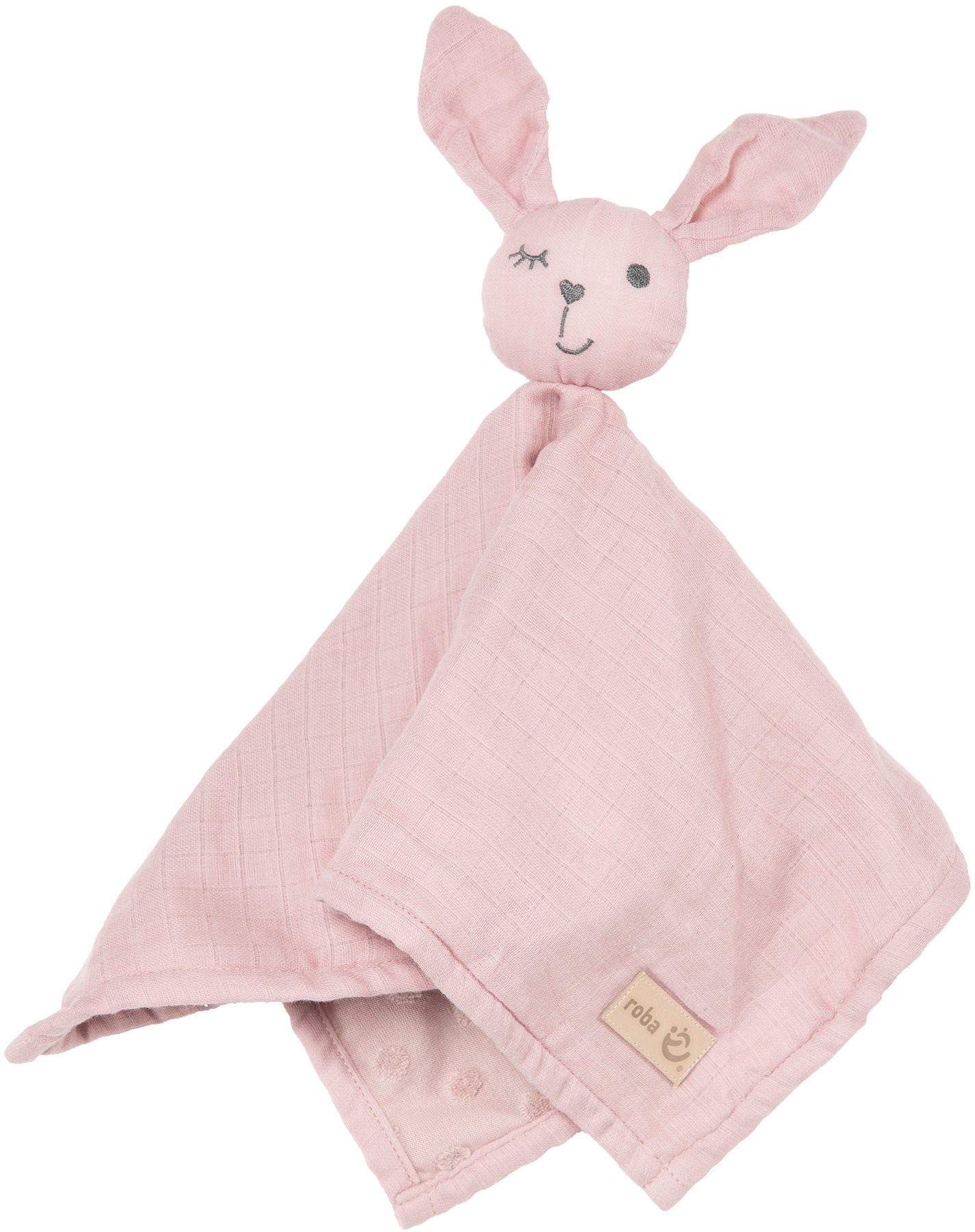 Roba® Knuffeldoek Lil Planet, roze/mauve GOTS made with organic materials, gecertificeerd door BCS 36081