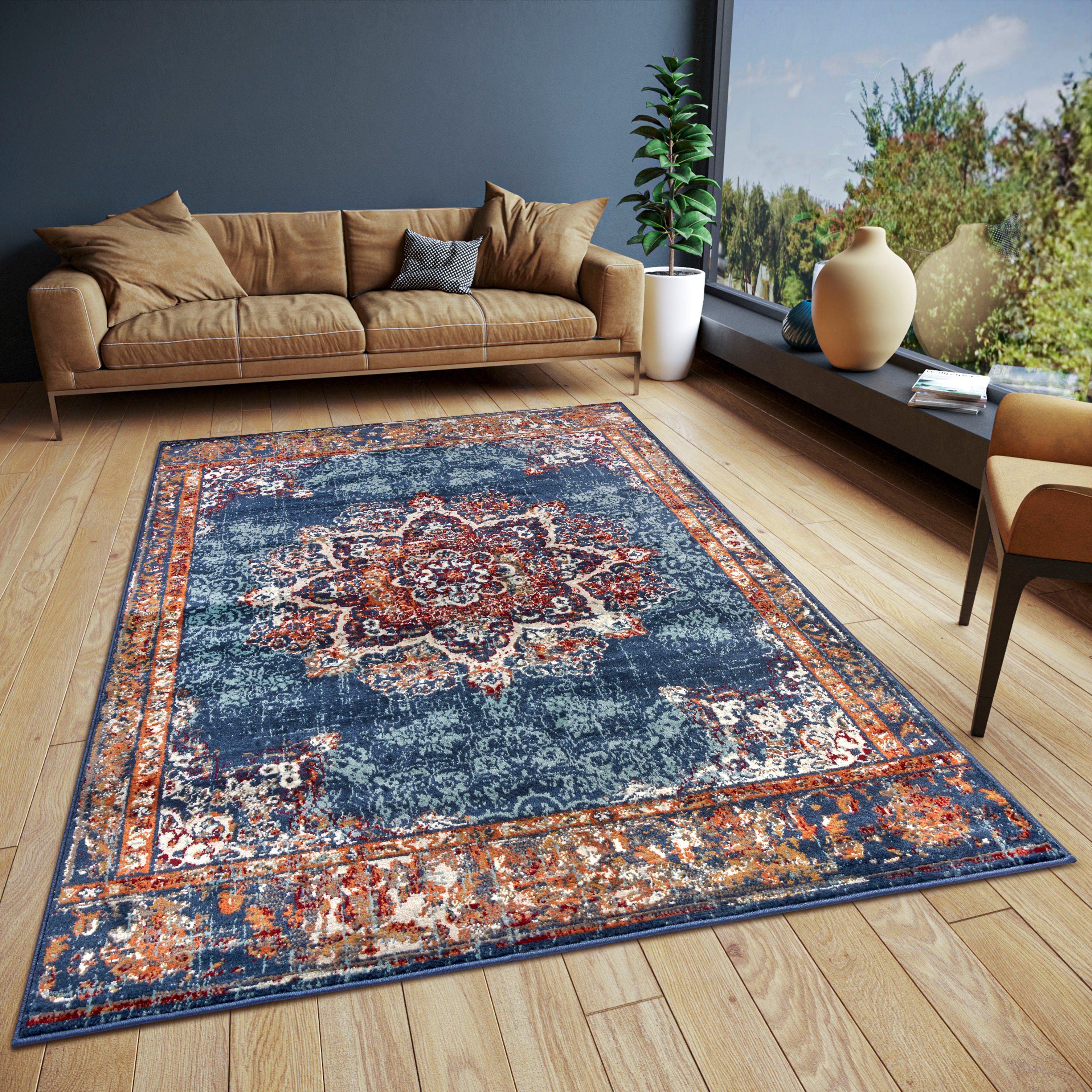HANSE Home Vloerkleed Maderno Loper, oosters, kortpolig, woonkamer, slaapkamer, eetkamer