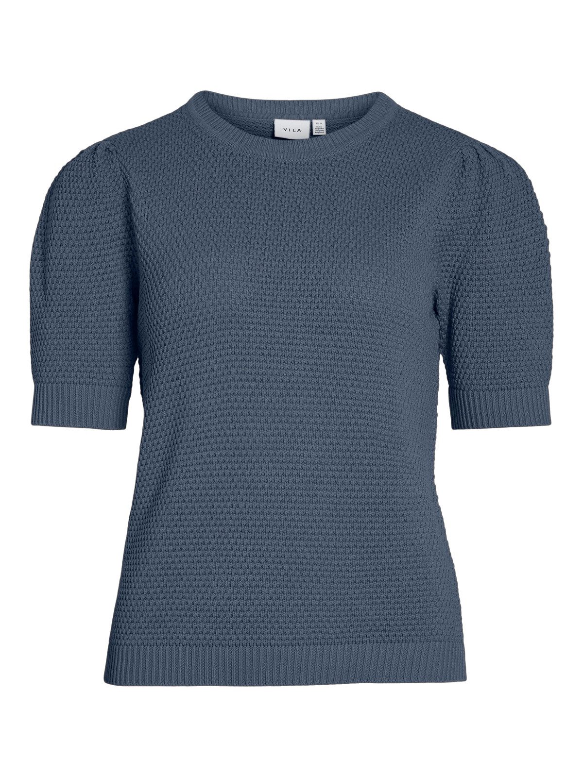 Vila Trui met korte mouwen VIDALO O-NECK S/S KNIT TOP - NOOS