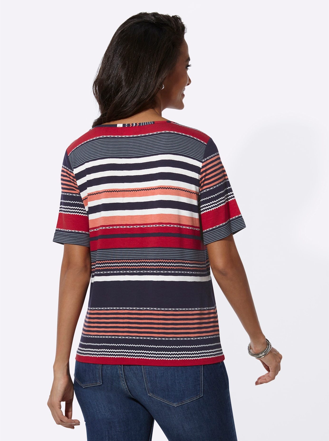 Casual Looks Shirt met korte mouwen (1-delig)