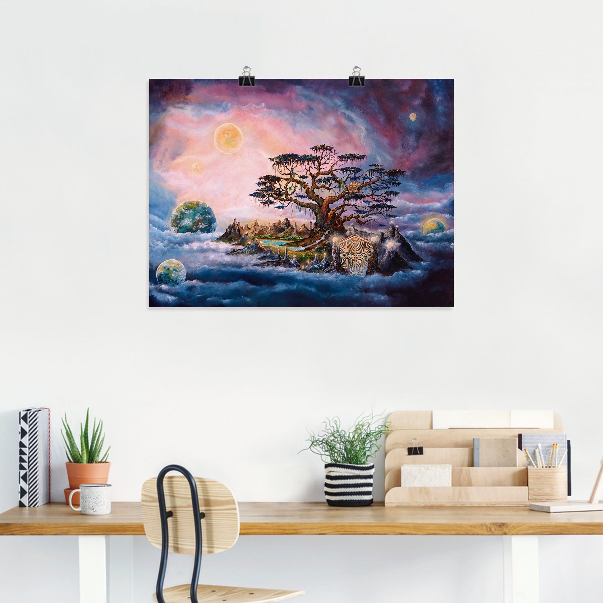 Artland Artprint De wereldwachters als artprint op linnen, poster in verschillende formaten maten