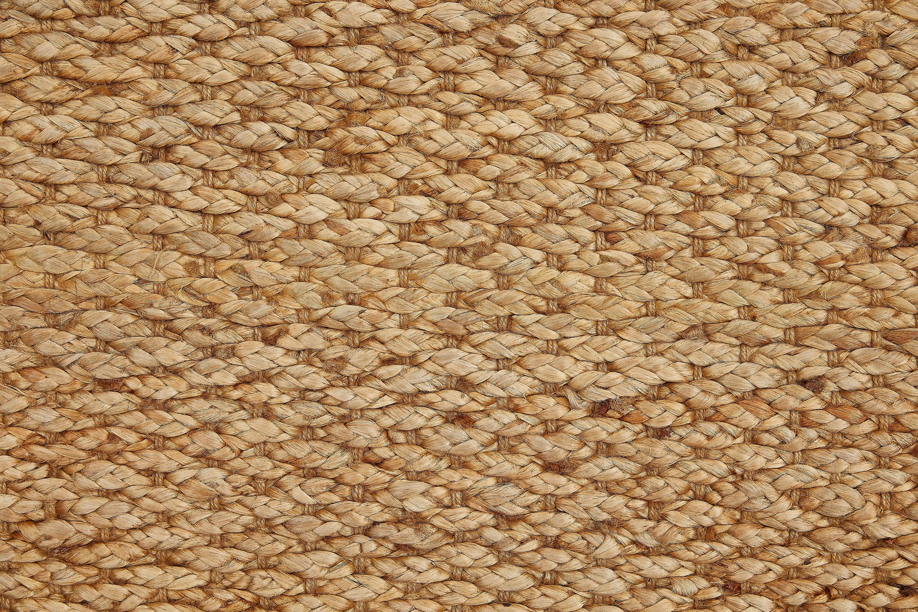 my home Vloerkleed Oda Vlakweefsel, van natuurlijke vezels, jute