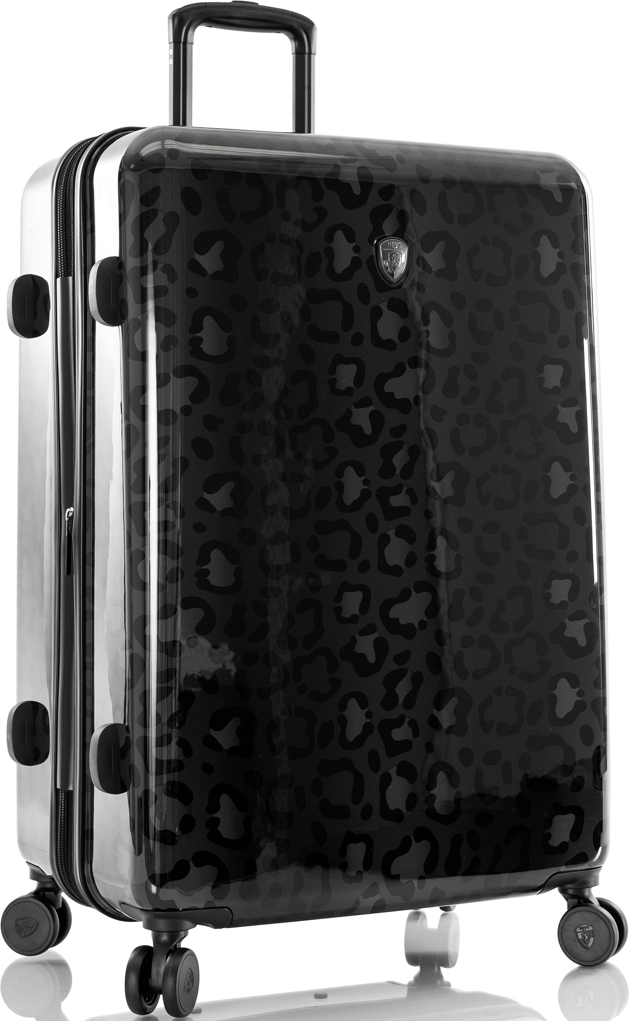 Heys Hardshell-trolley Leopard, 76 cm Heys x Joachim Llambi reisbagage TSA-slot volumevergroting