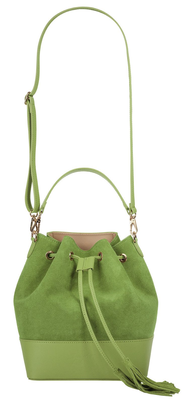 Samantha Look Schoudertas echt leer, made in italy