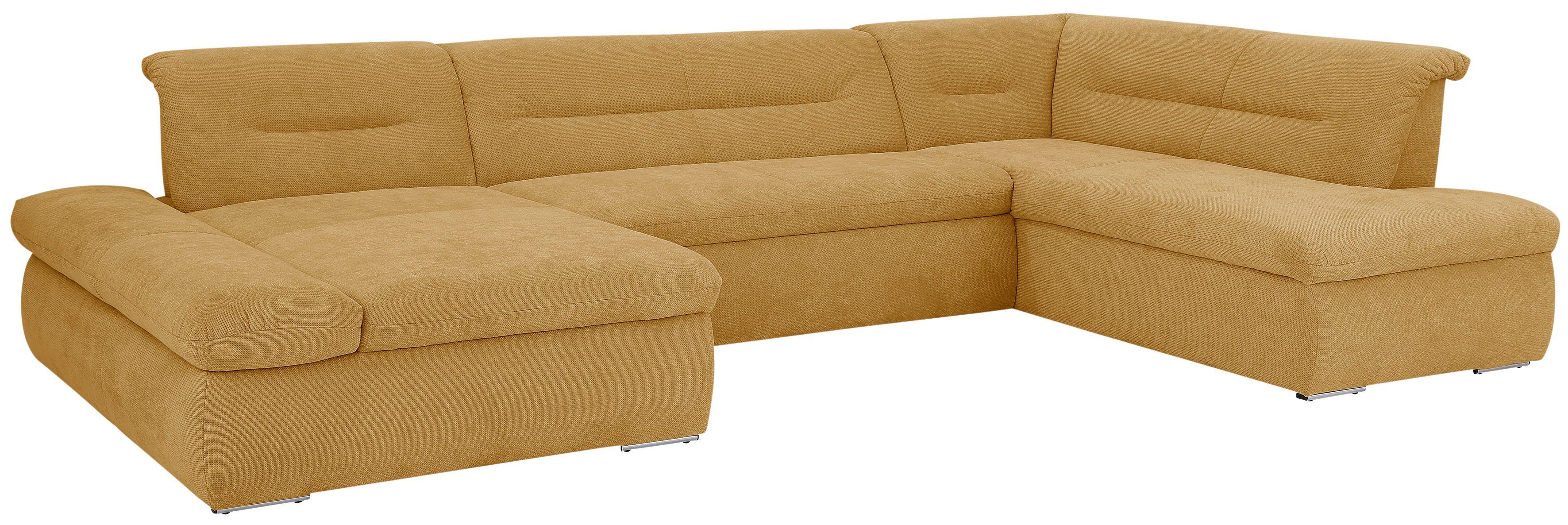 INOSIGN Zithoek Avesa U-vorm Naar keuze met verstelbare armleuningen en slaapfunctie, bxdxh: 355x216x80cm