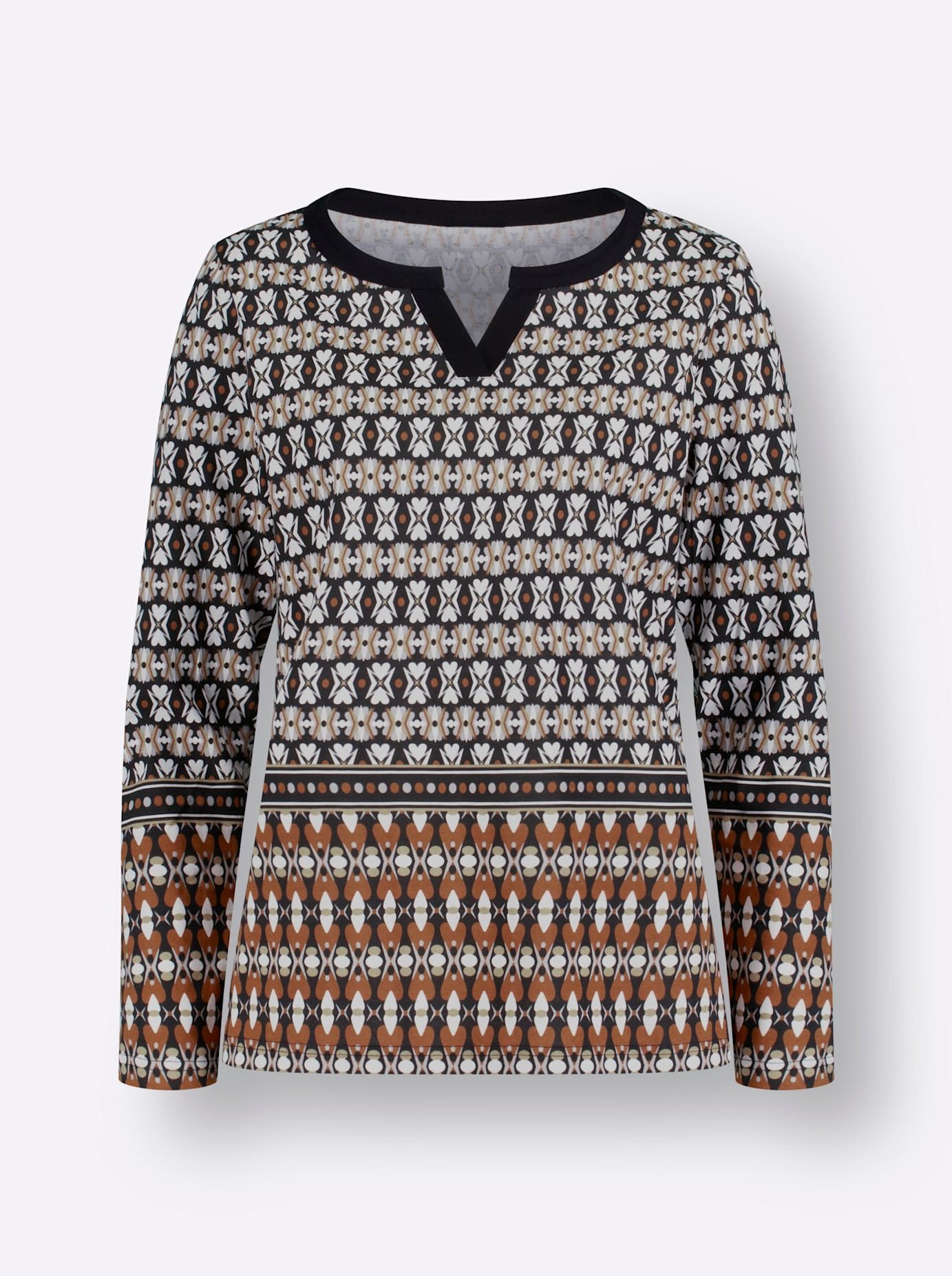 Classic Basics Shirt met lange mouwen (1-delig)