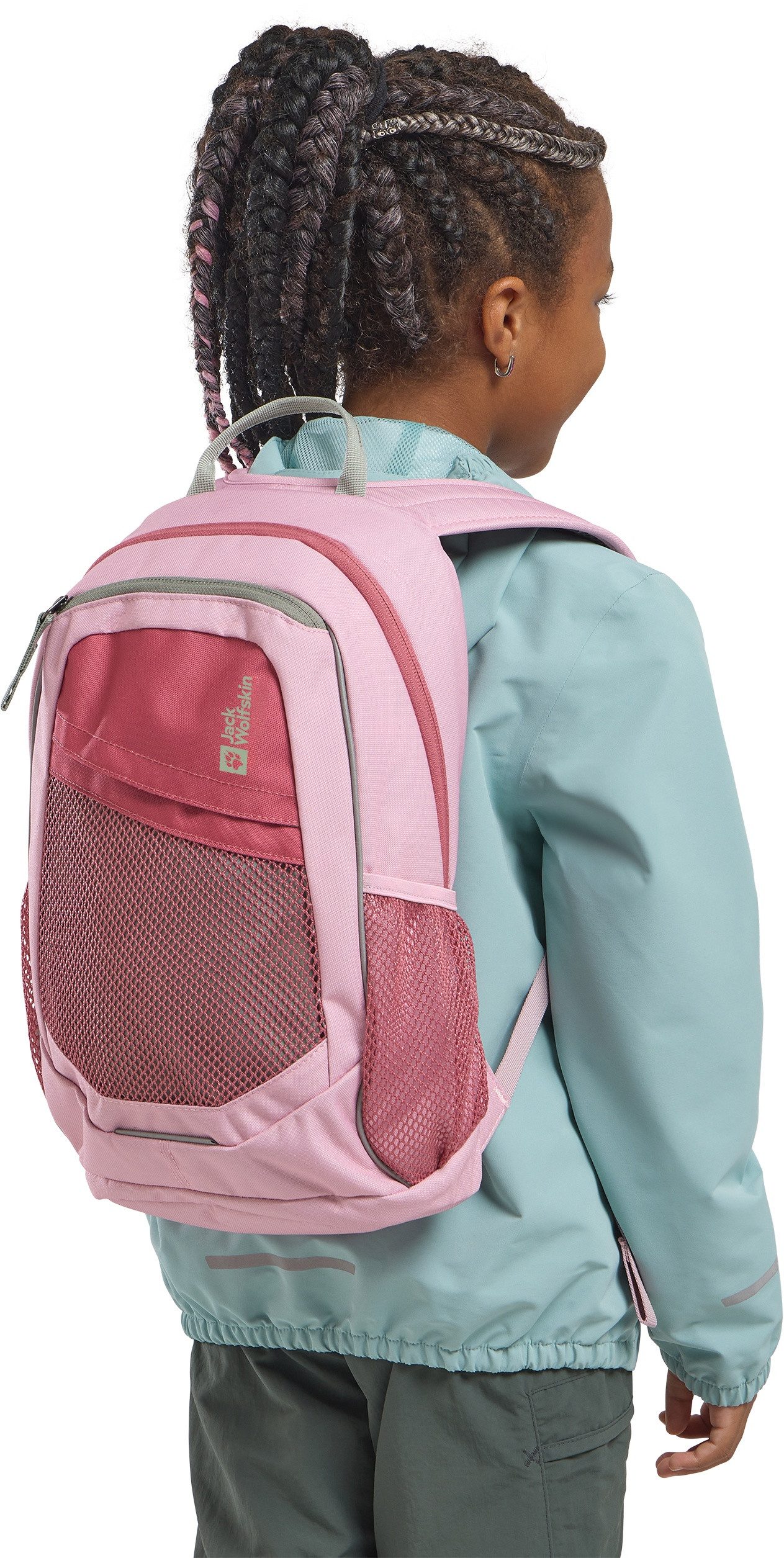 Jack Wolfskin Track Jack Kinderrugzak vanaf 6 jaar One Size soft pink soft pink