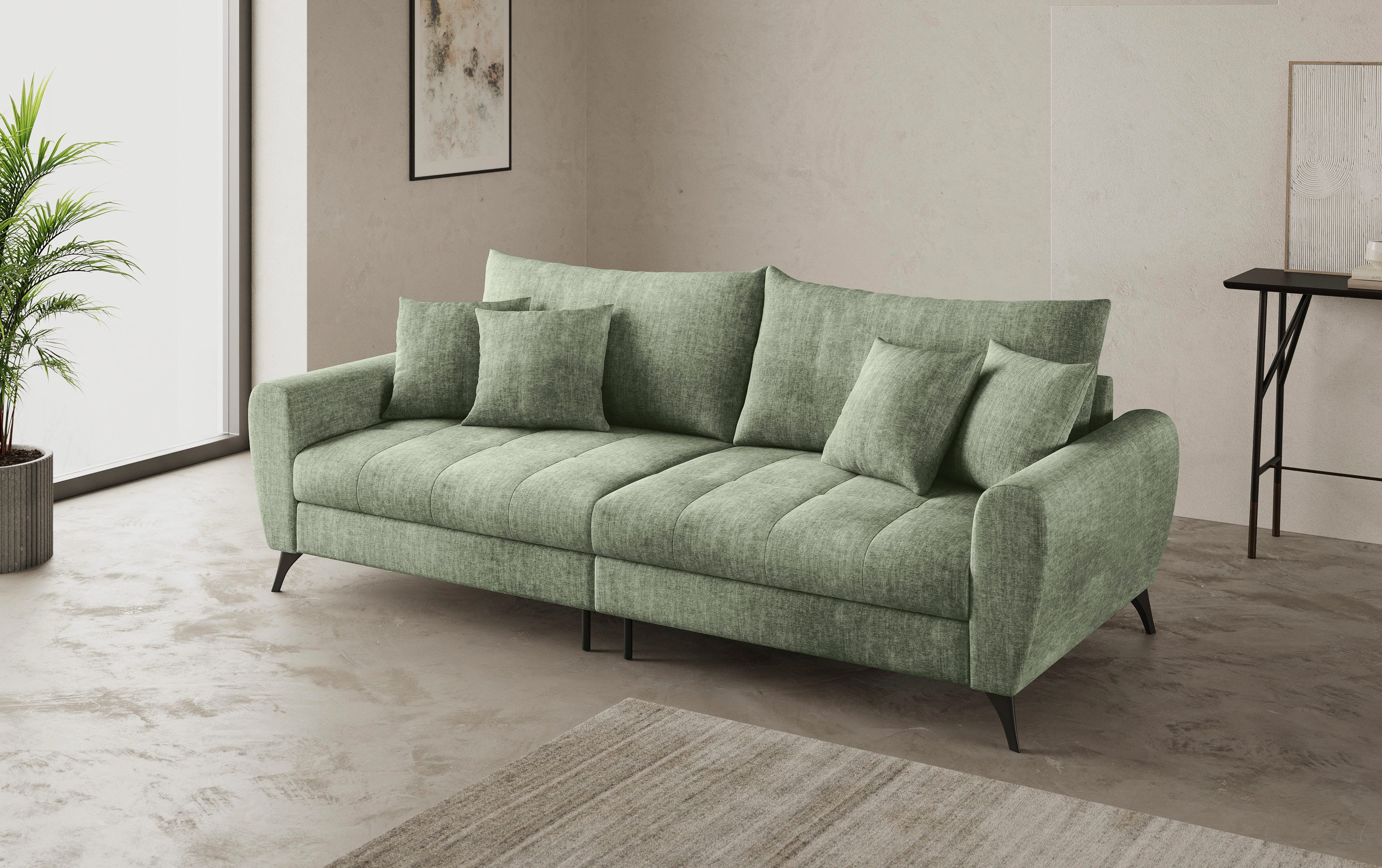 Mr. Couch Megabank Blackburn II Optioneel met koudschuimvering tot 140 kg belastbaar
