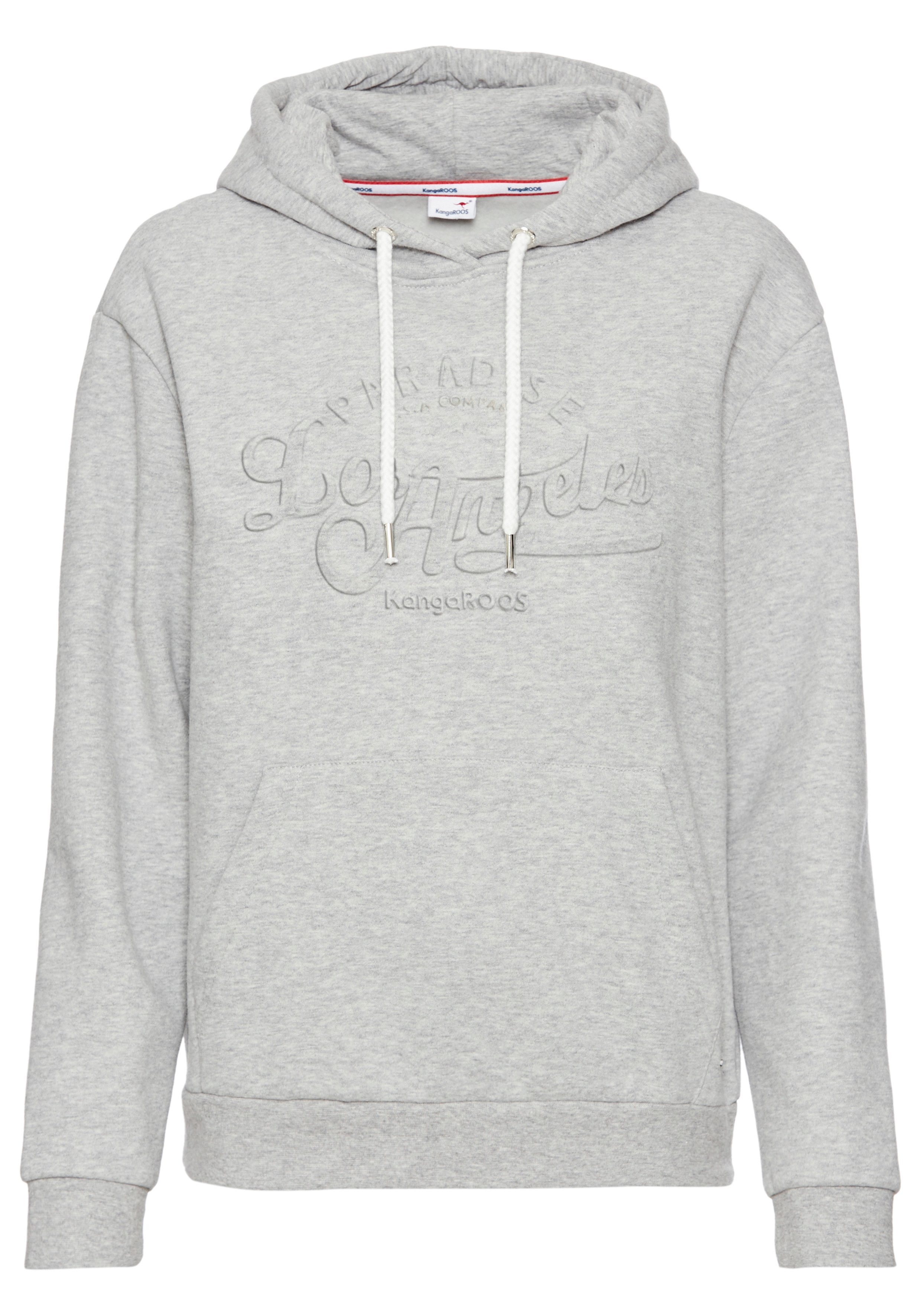 KangaROOS Hoodie met gestanste druk