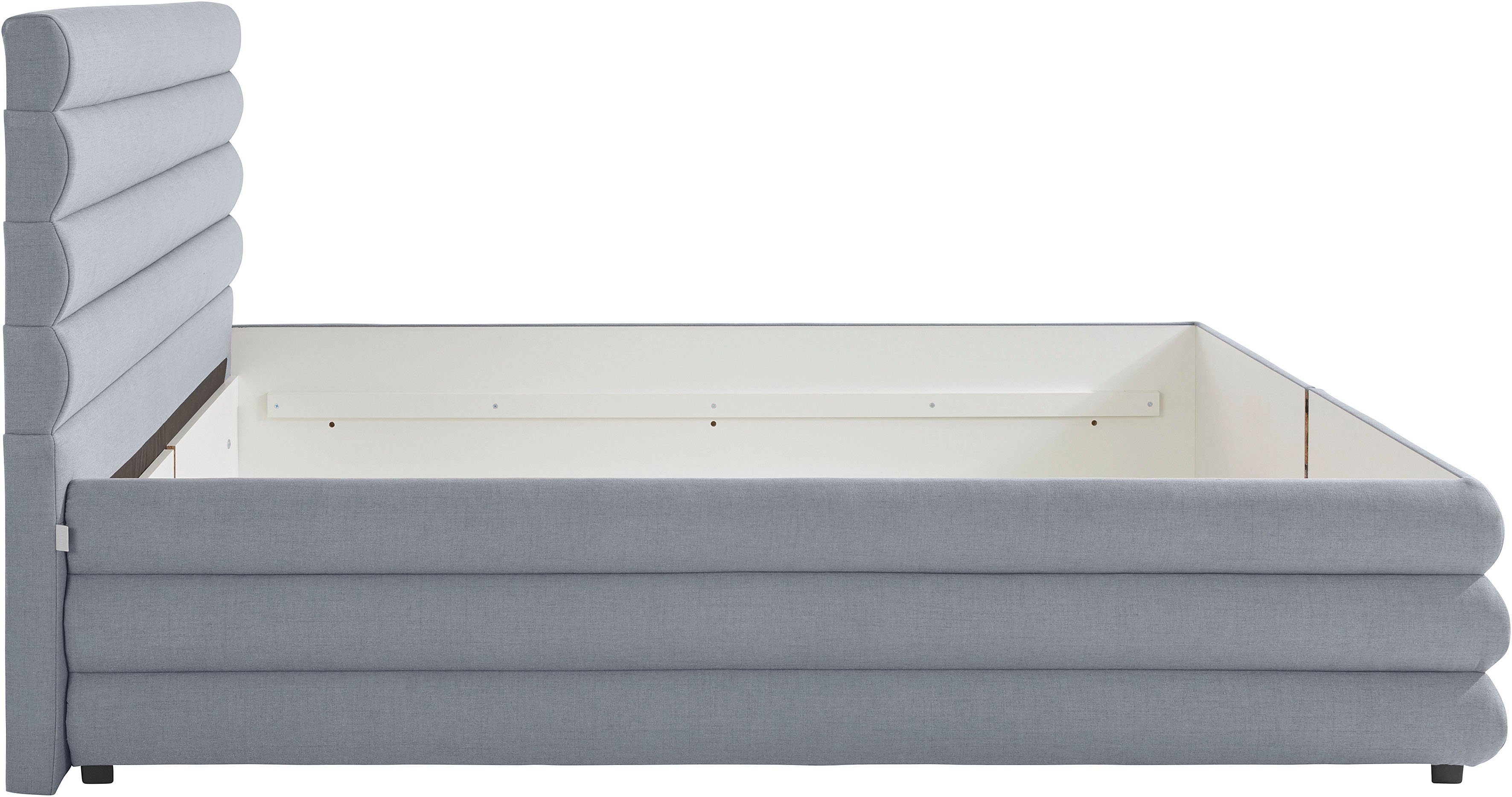 LeGer Home by Lena Gercke Gestoffeerd bed Maylis naar keuze met en zonder matras en lattenbodem, ook in 200 cm breedte