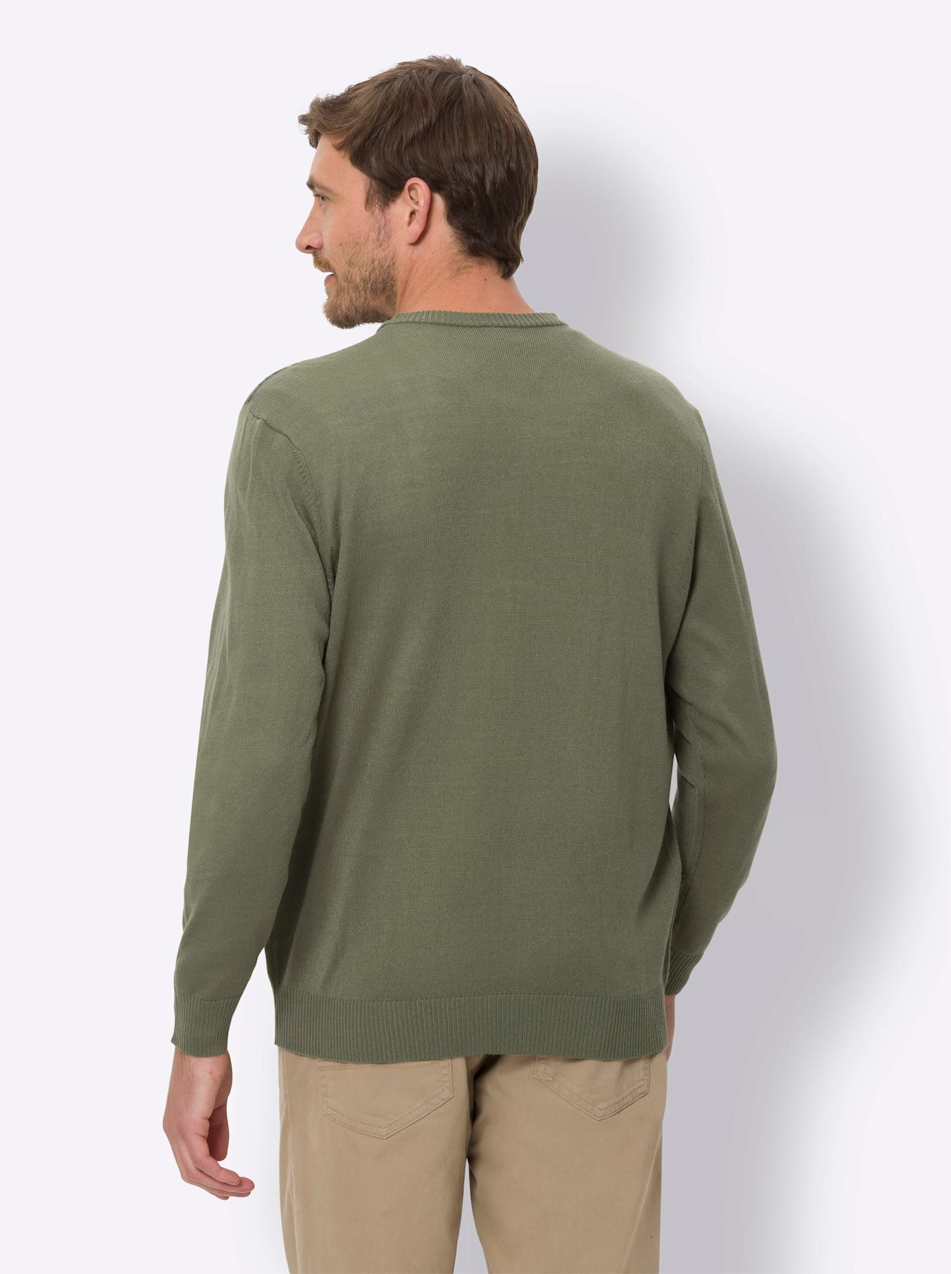 Classic Trui met V-hals Trui