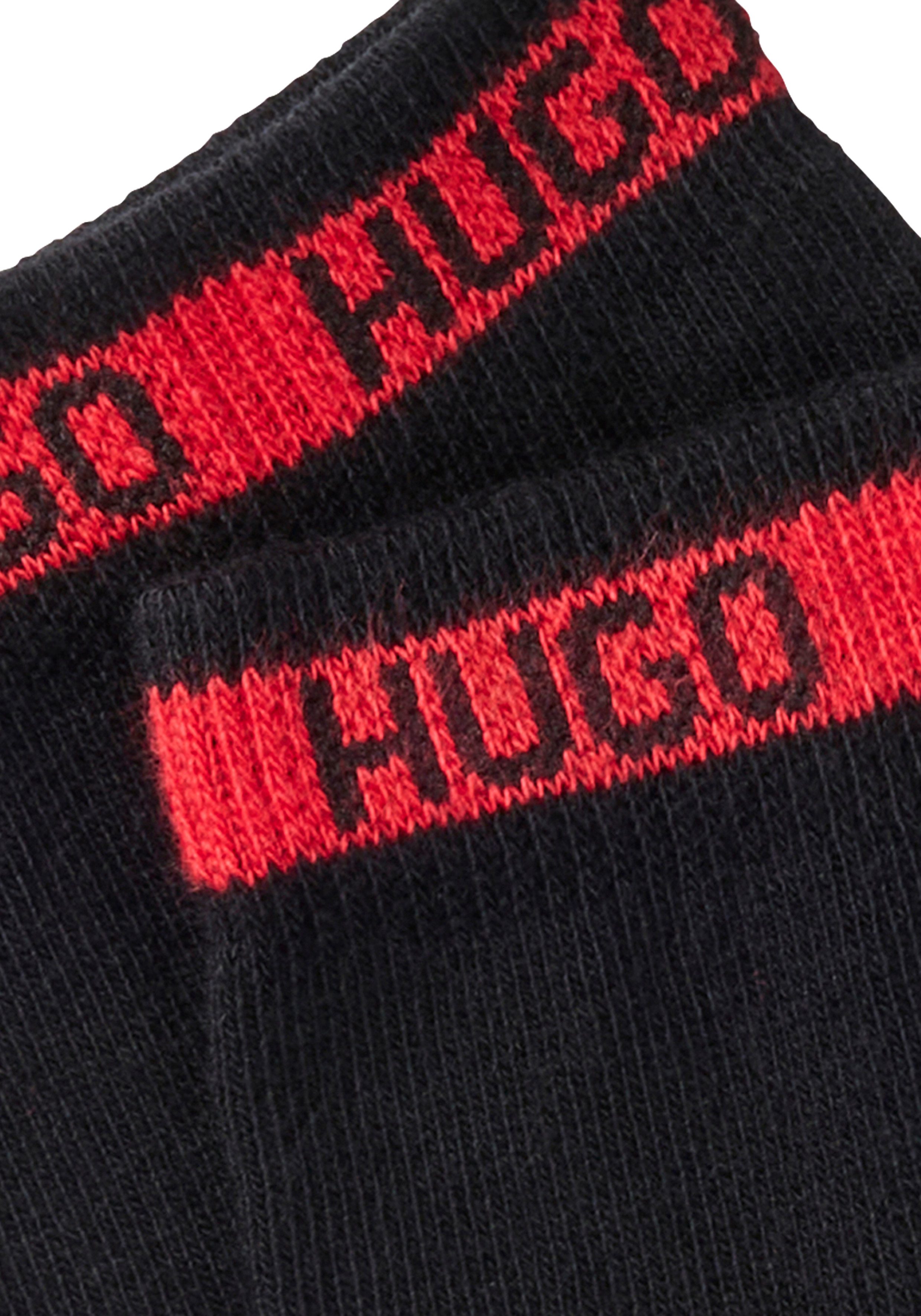 HUGO underwear Vrijetijdssokken 2P SH TAPE CC 102 met hugo logo-opdrukken (Set van 2)
